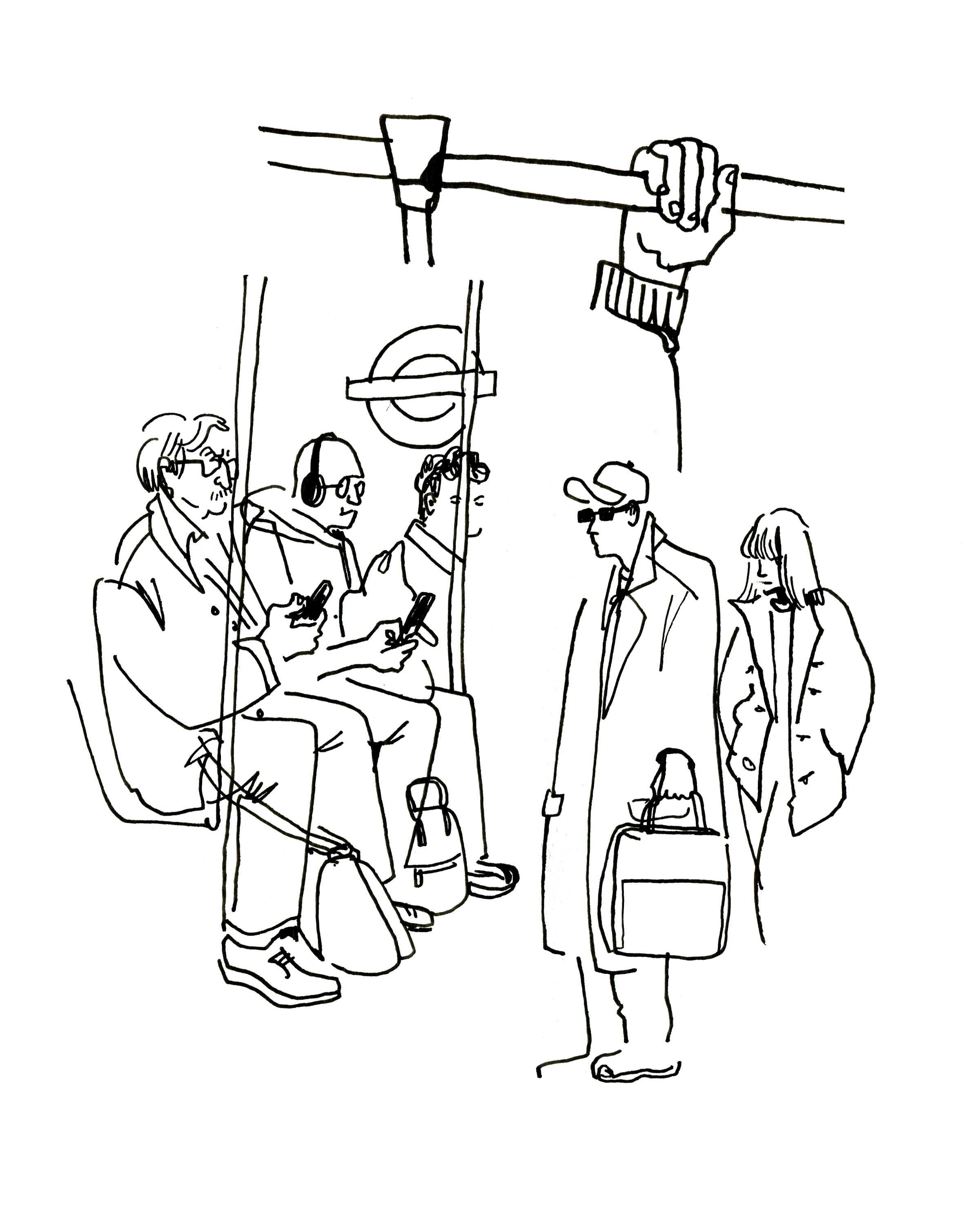 London Underground - Sketchbook Print