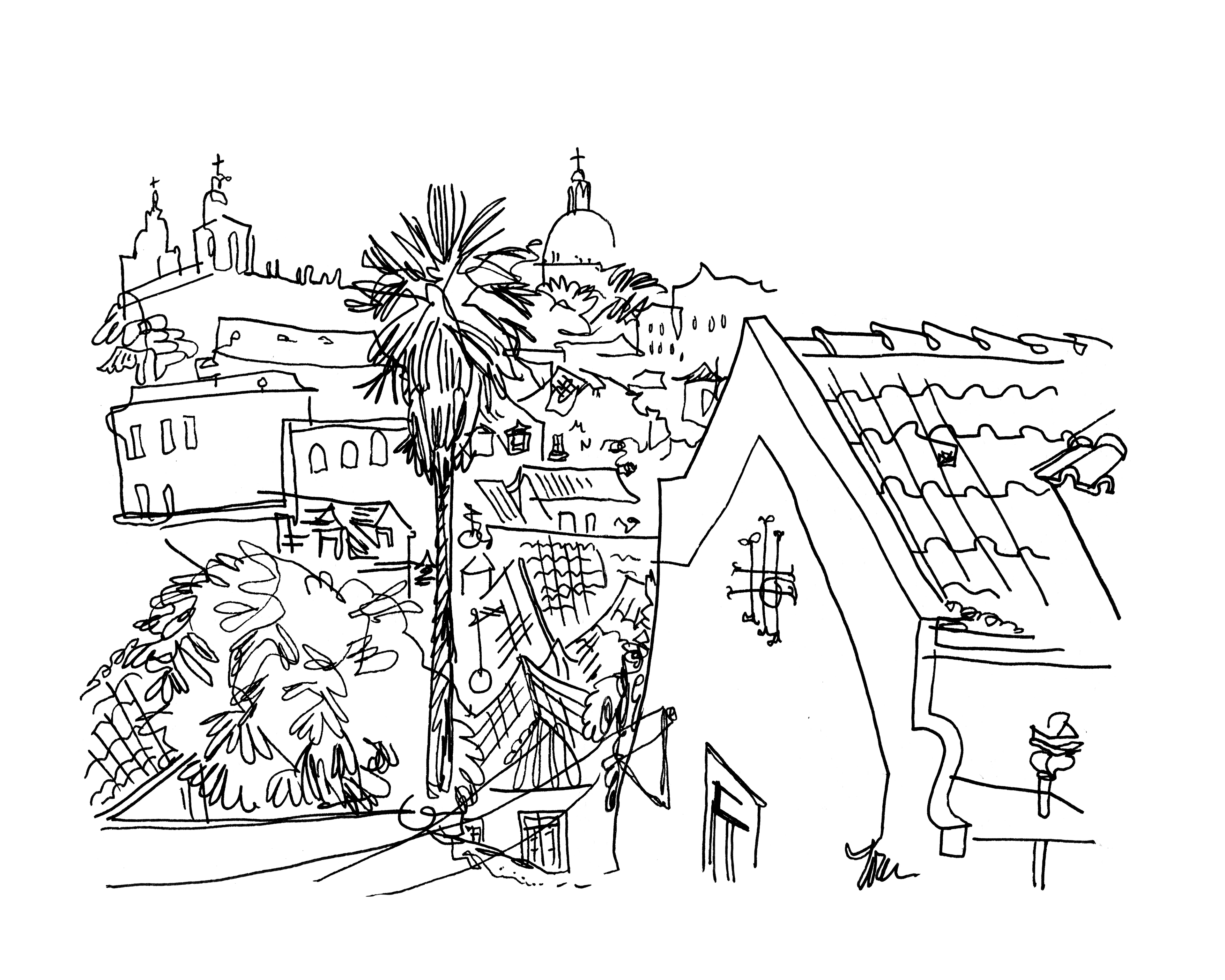 Lisbon #5 - Sketchbook Print