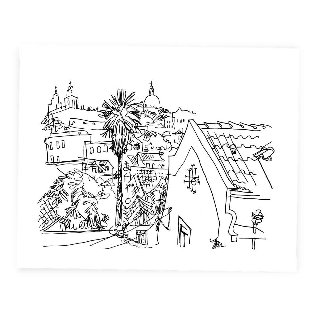 Lisbon #5 - Sketchbook Print