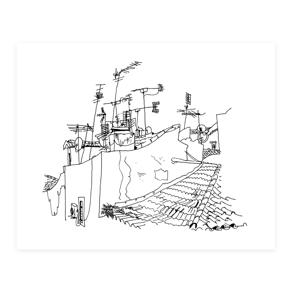 Lisbon #8 - Sketchbook Print
