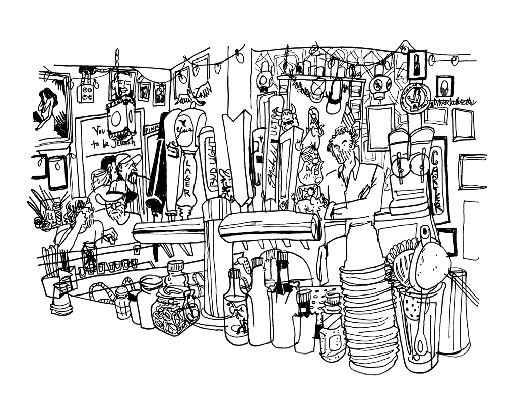 Pinkie Masters #1 - Sketchbook Print