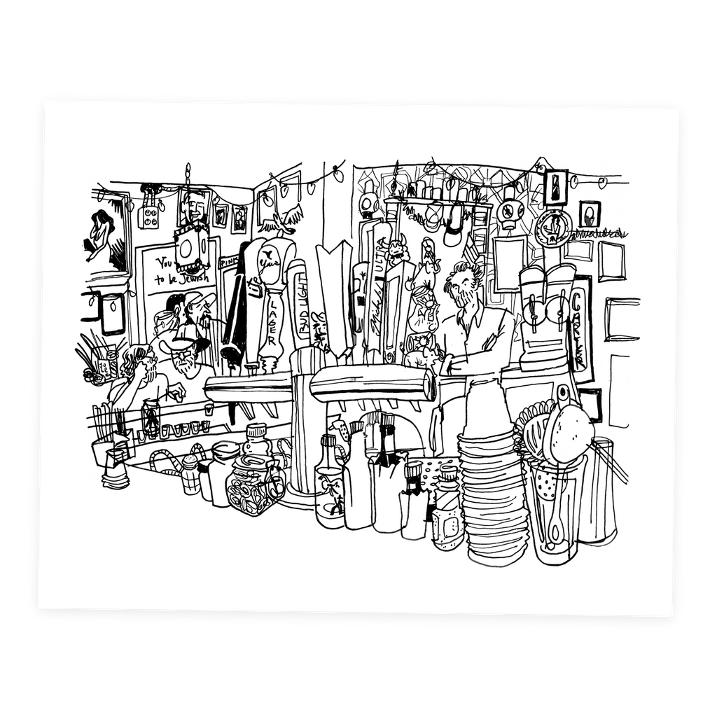 Pinkie Masters #1 - Sketchbook Print