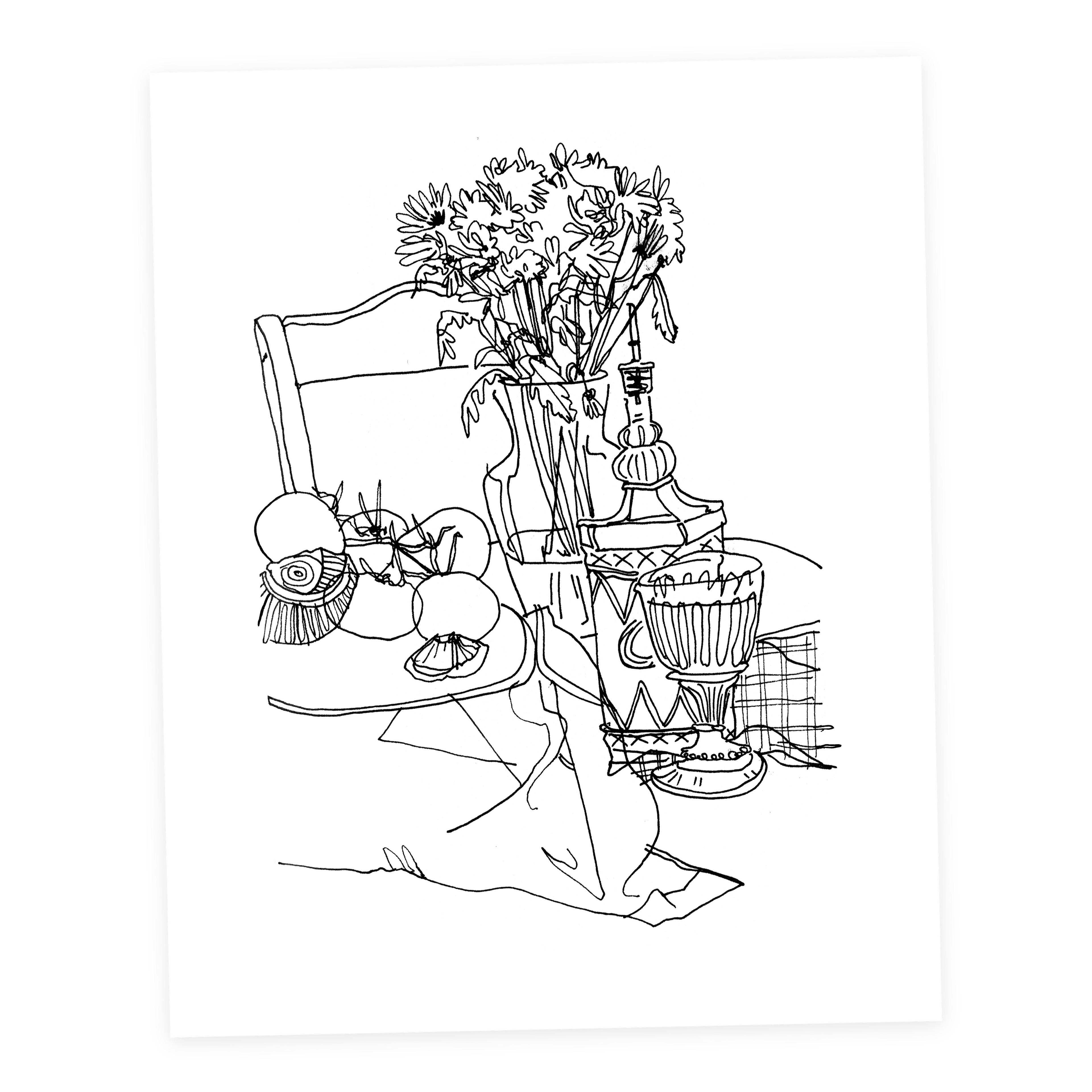 Still Life #1 - Sketchbook Print