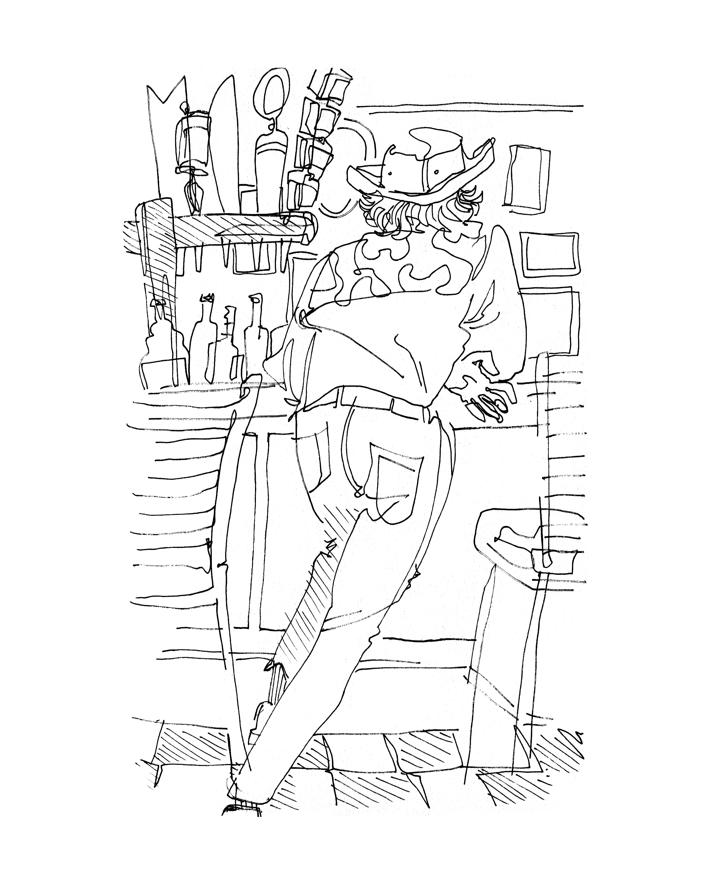 Pinkie Masters #2 - Sketchbook Print