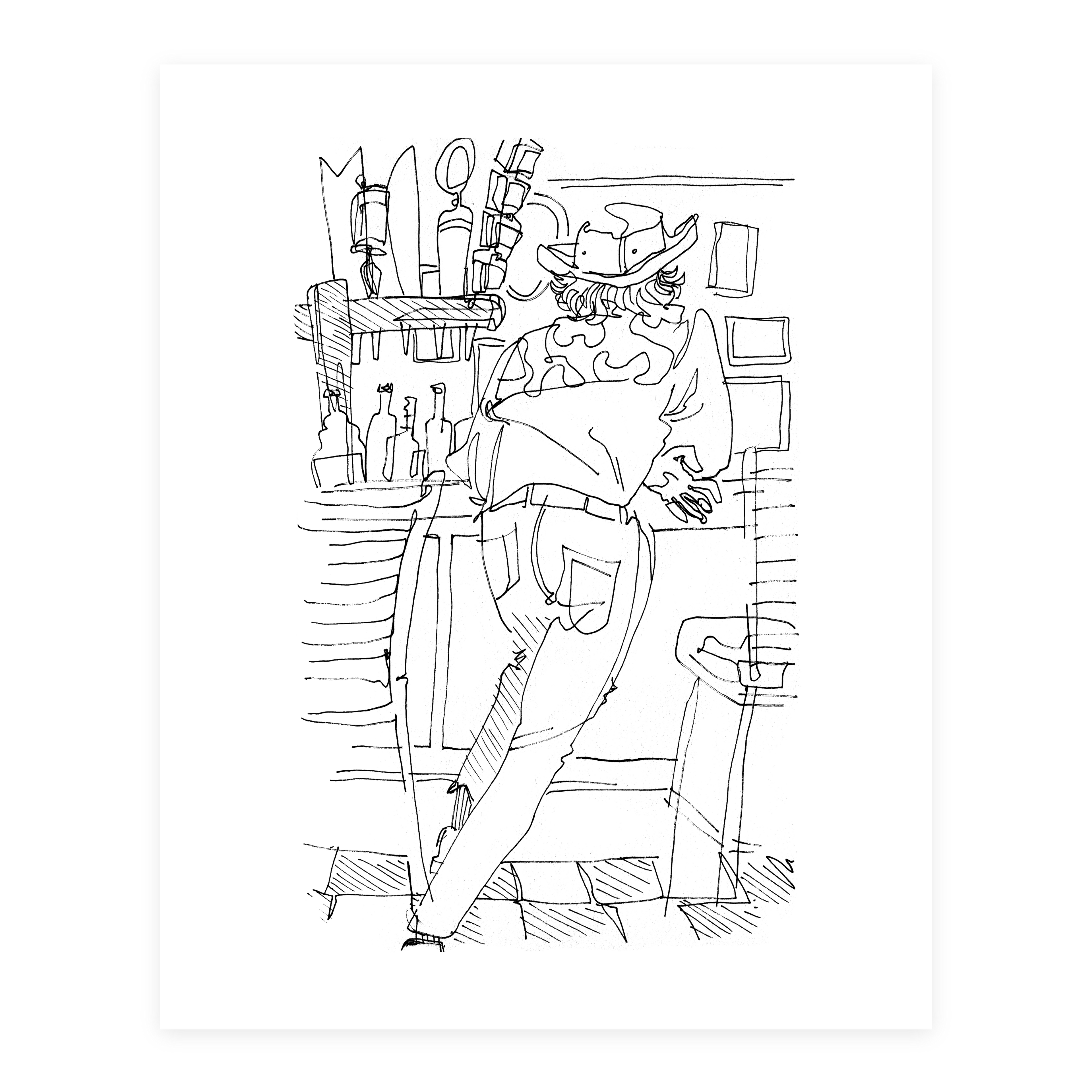 Pinkie Masters #2 - Sketchbook Print