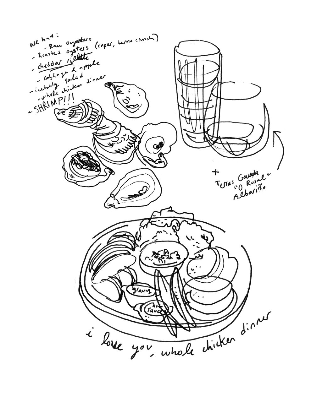 Brochu's #1 - Sketchbook Print