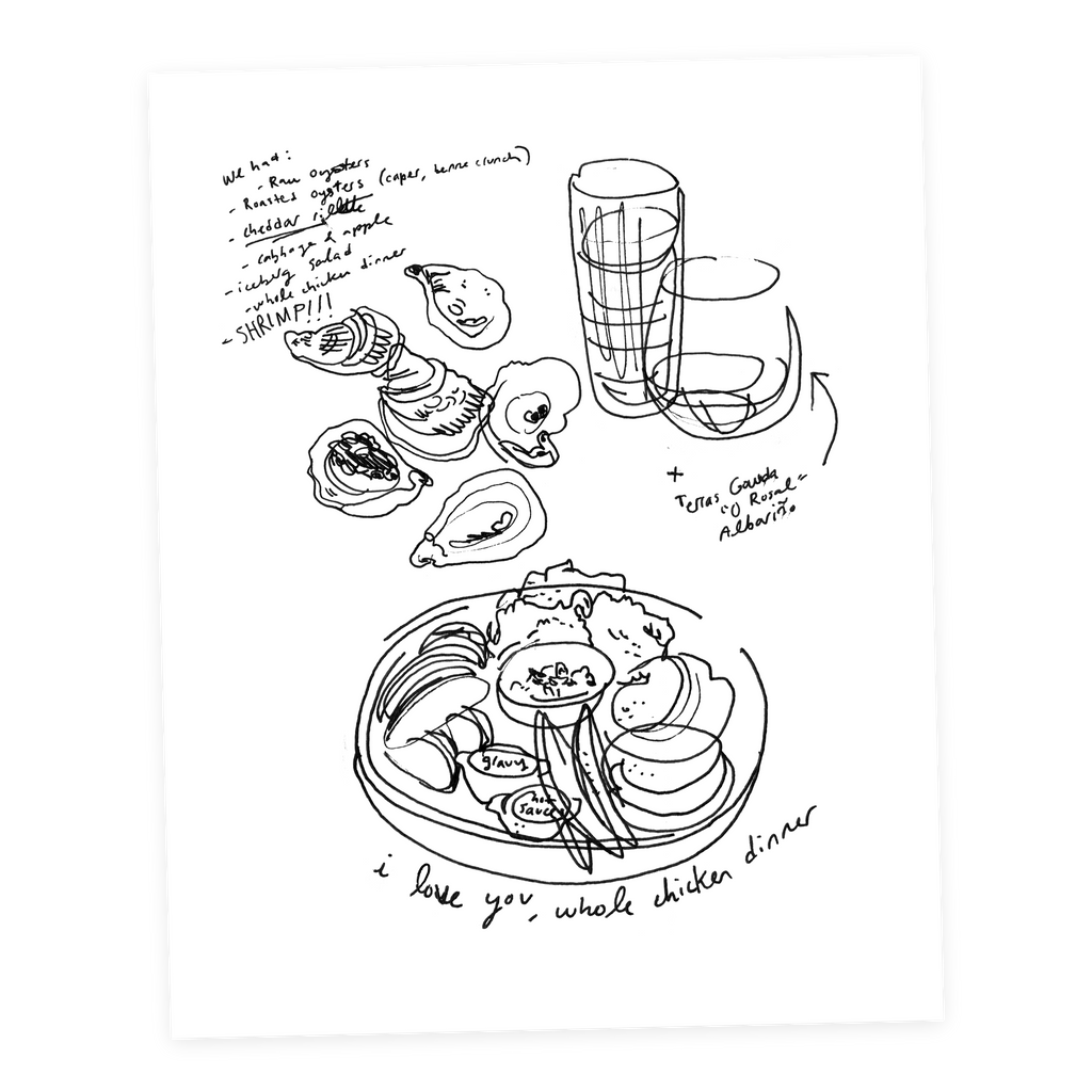 Brochu's #1 - Sketchbook Print