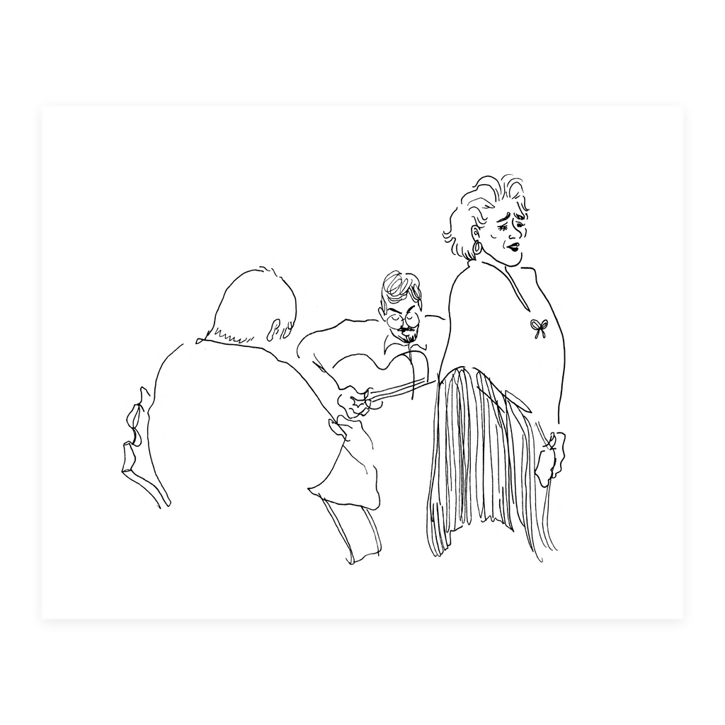 Fado in Lisbon - Sketchbook Print