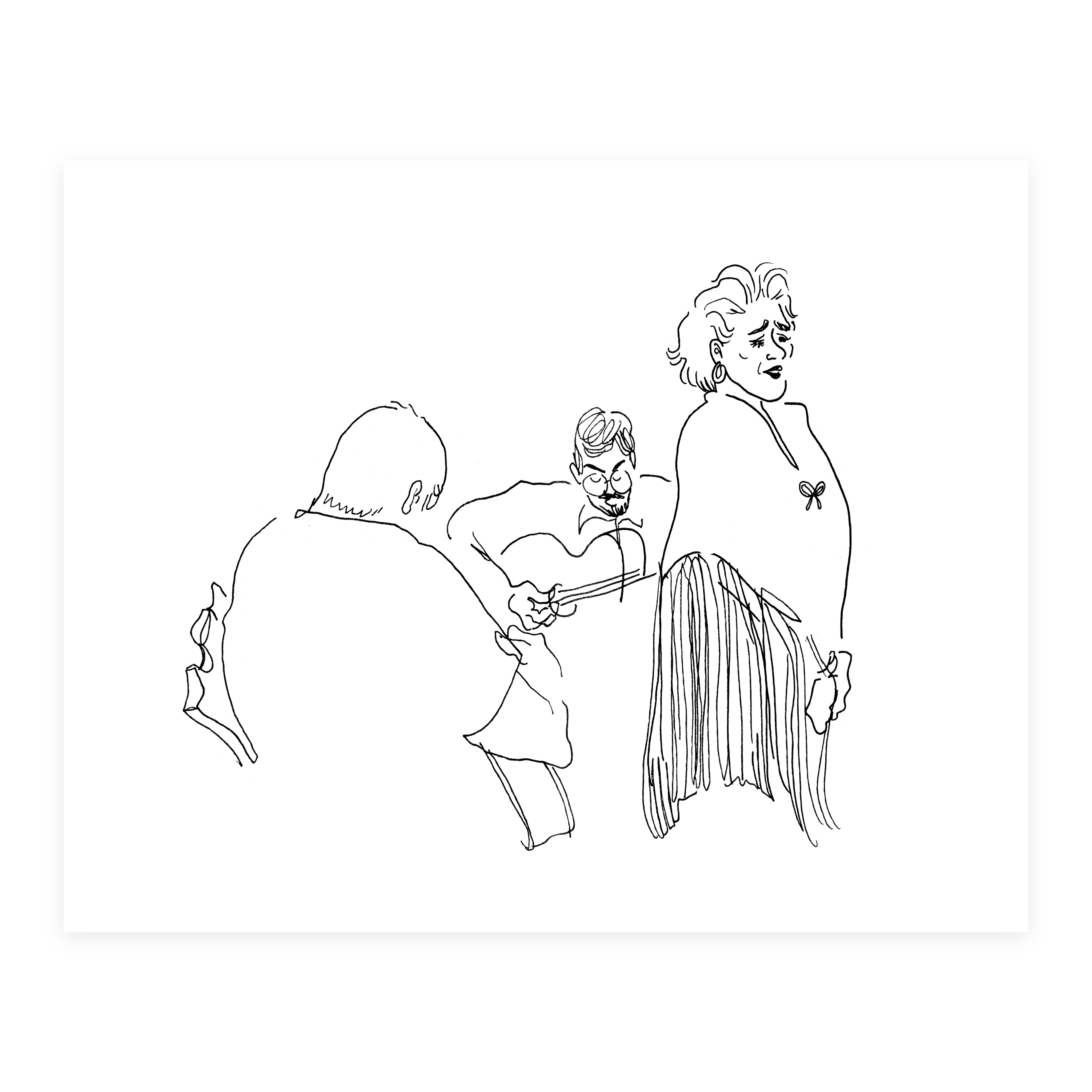 Fado in Lisbon - Sketchbook Print