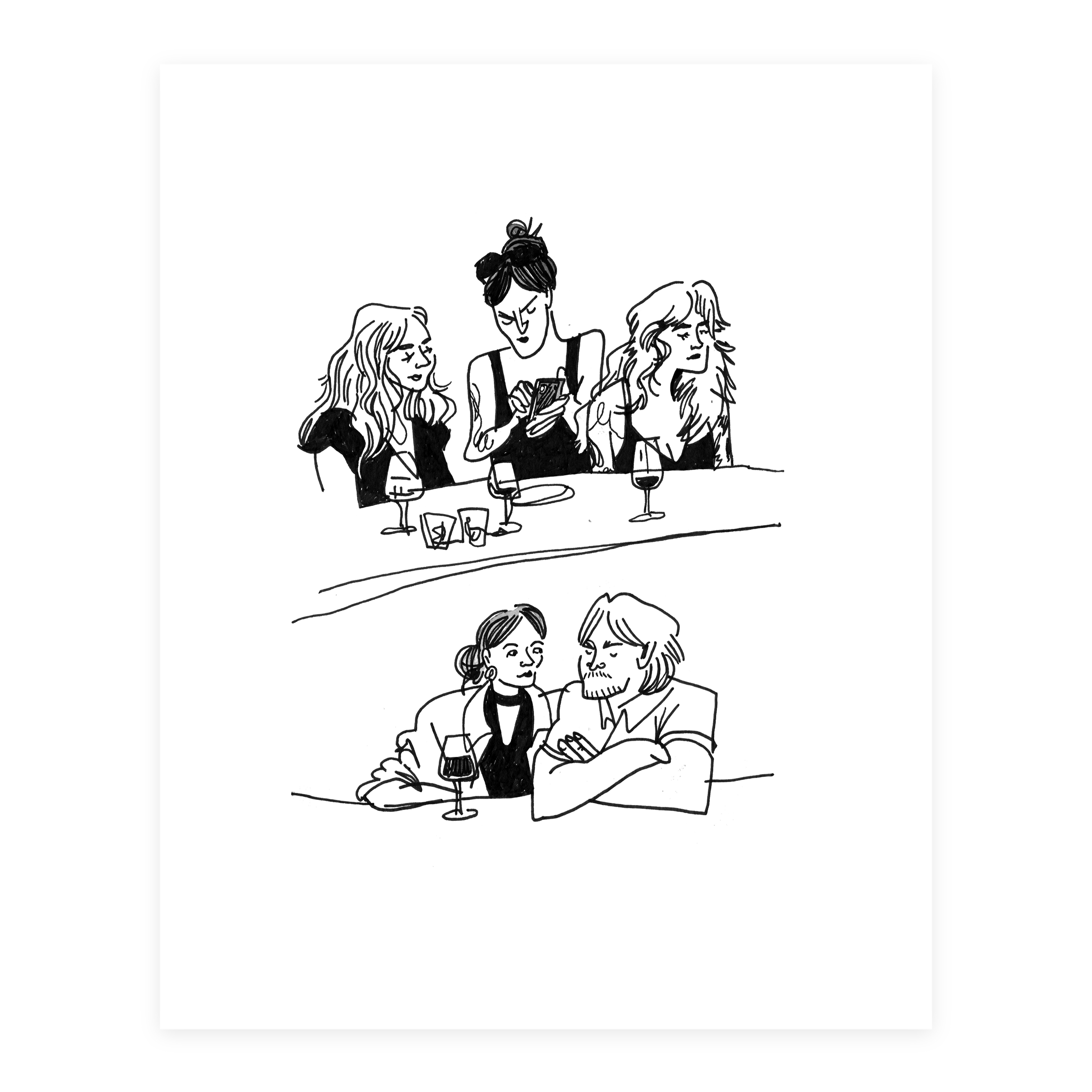 Late Air - Sketchbook Print