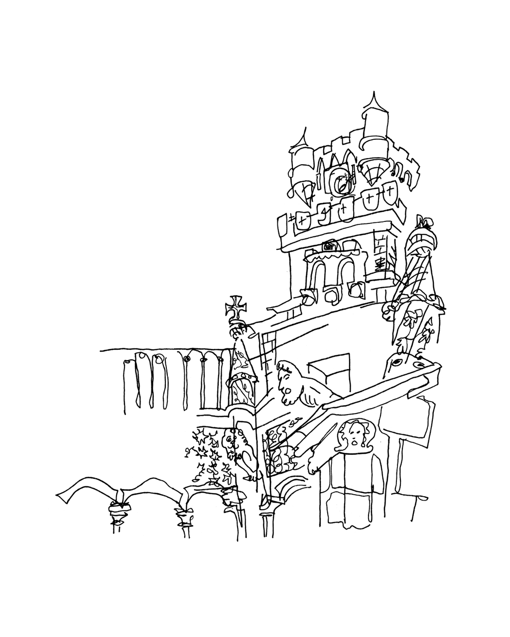 Lisbon #7 - Sketchbook Print