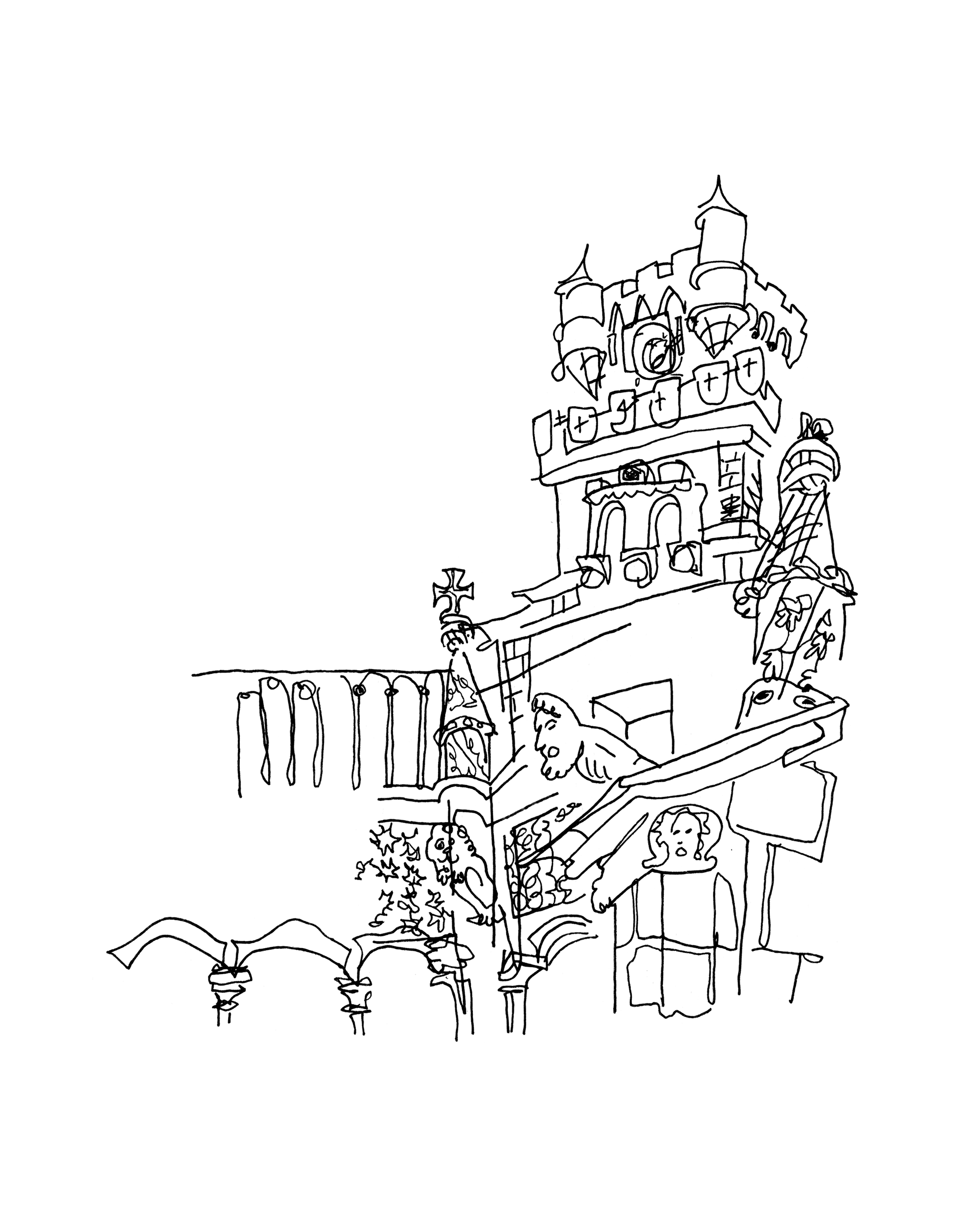 Lisbon #7 - Sketchbook Print