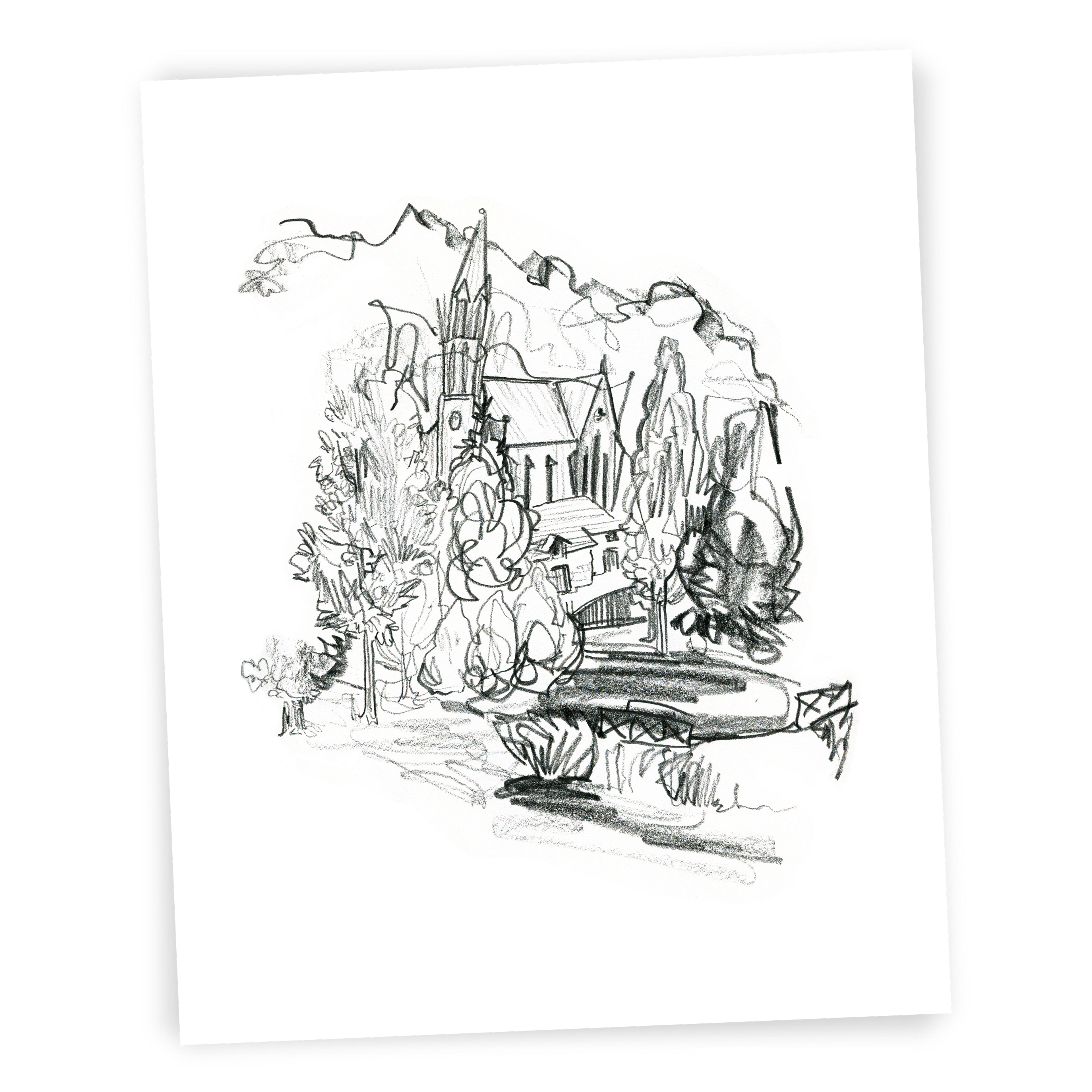 Orqueveaux #2 - Sketchbook Print