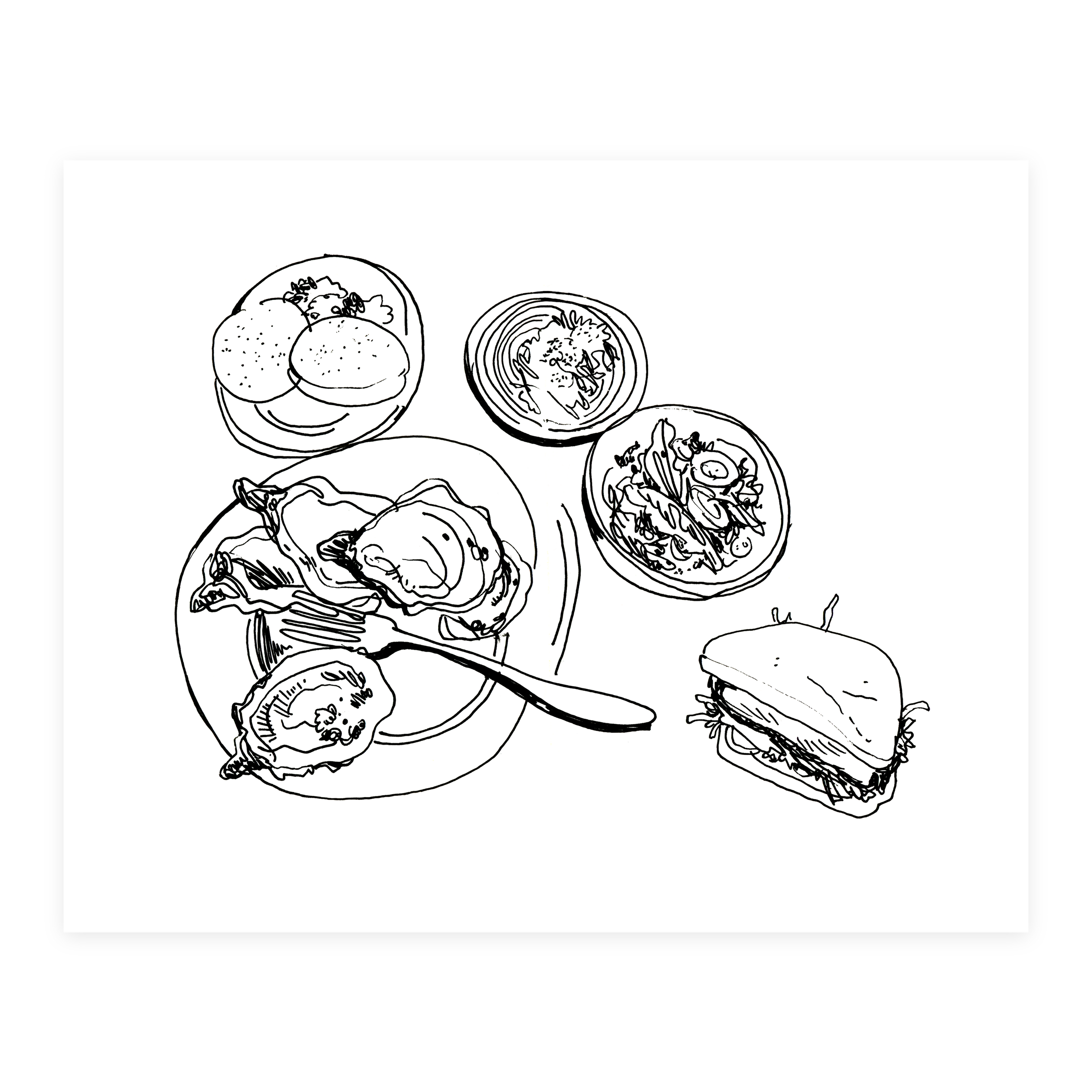 Brochu's #2 - Sketchbook Print