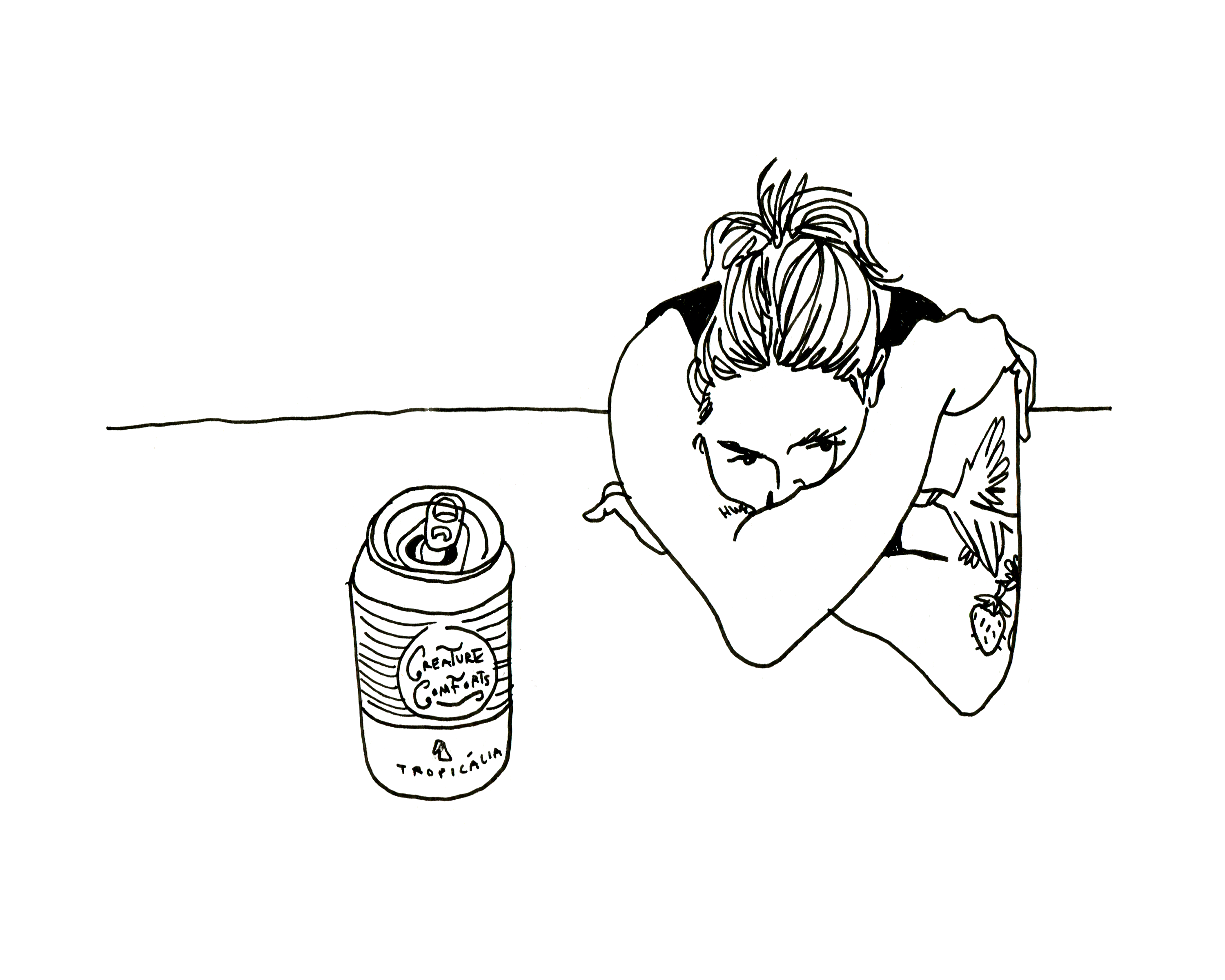 Val w/ Tropicalia - Sketchbook Print