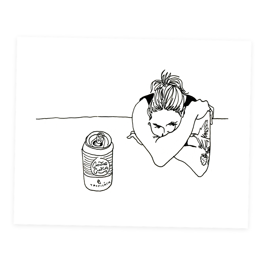 Val w/ Tropicalia - Sketchbook Print