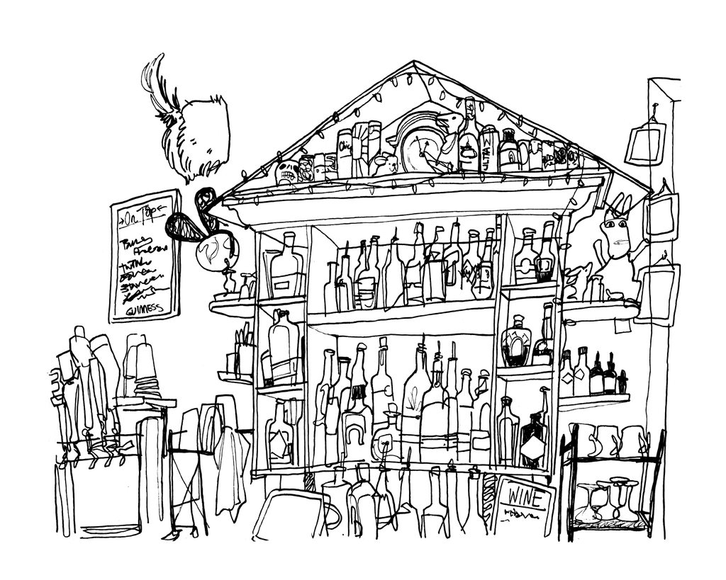 Black Rabbit - Sketchbook Print