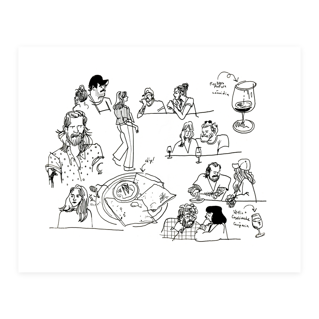 Late Air #2 - Sketchbook Print