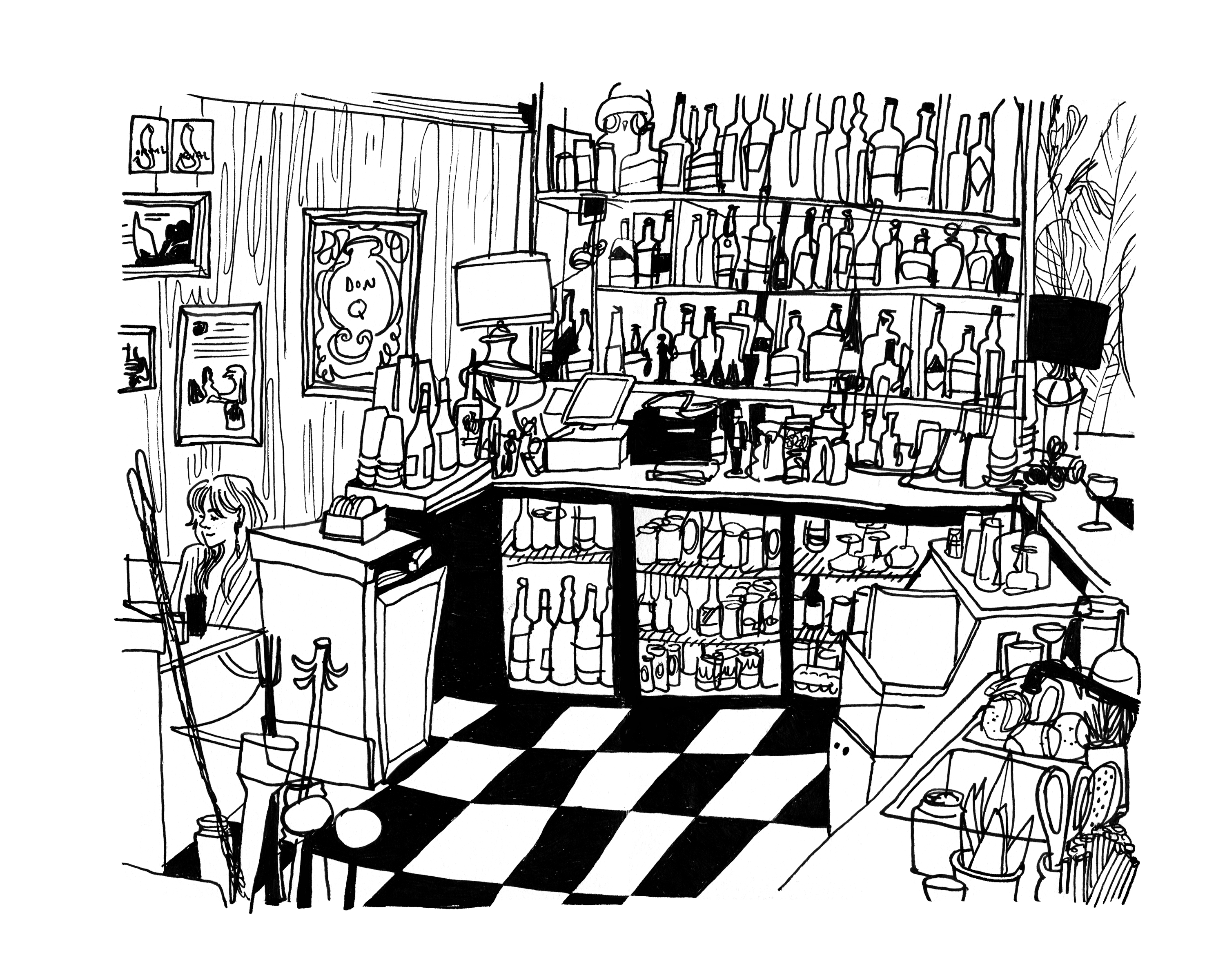 Lone Wolf #3 - Sketchbook Print