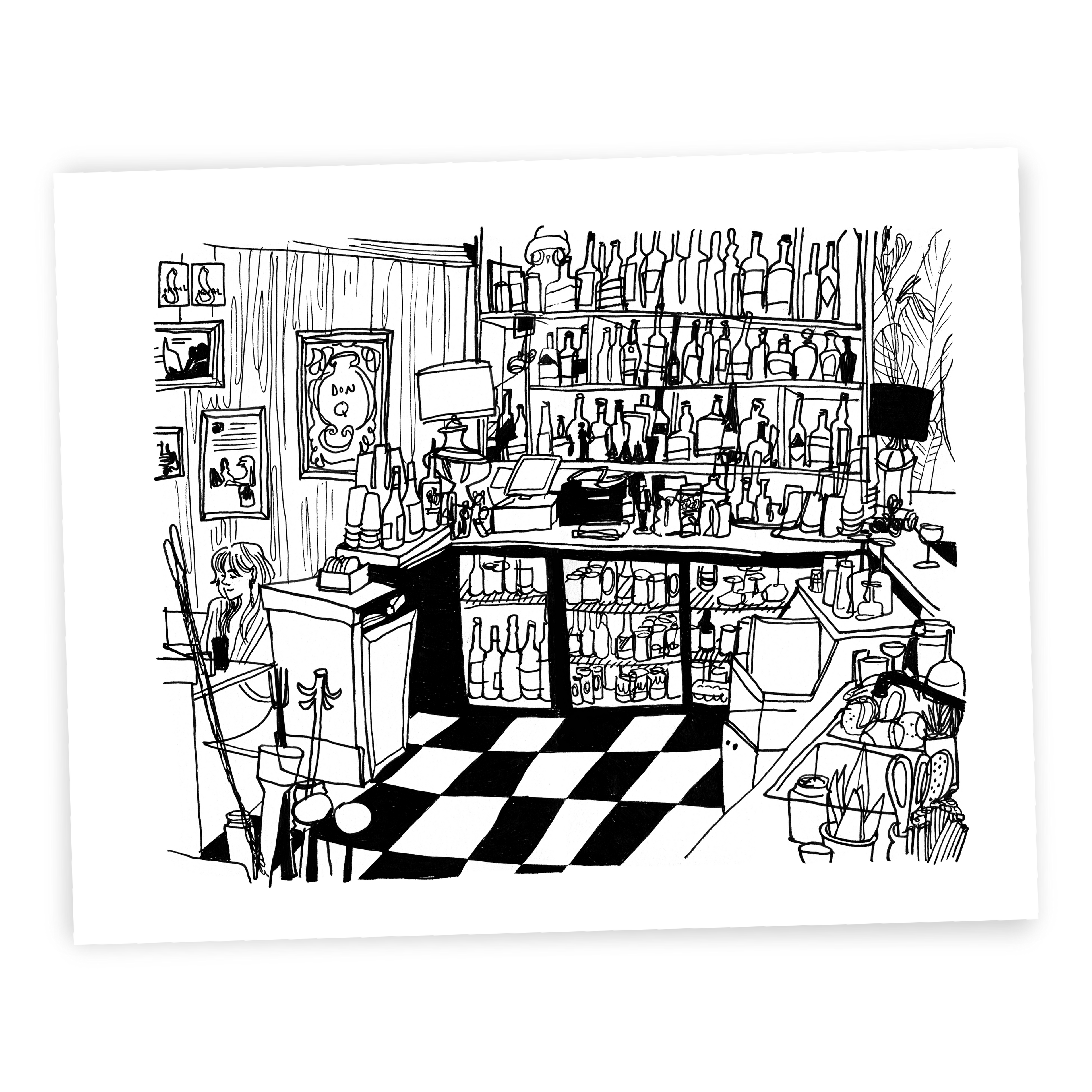 Lone Wolf #3 - Sketchbook Print