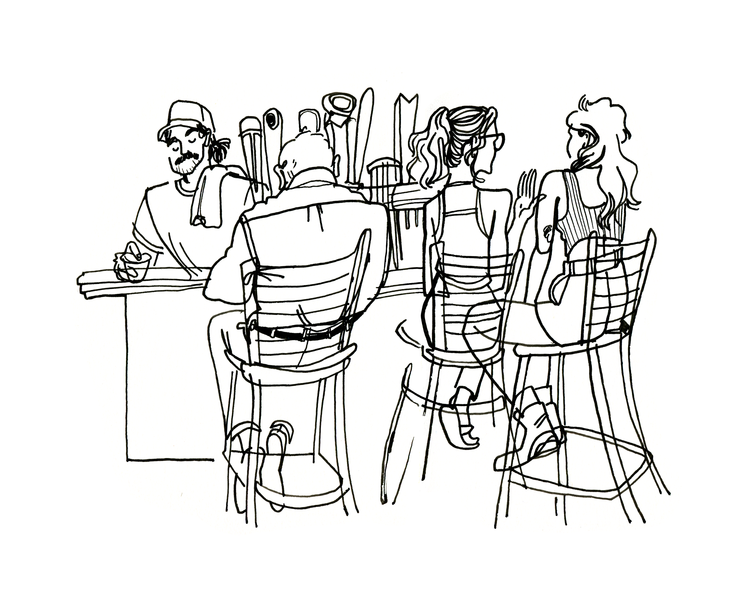 Pinkie Masters #3 - Sketchbook Print