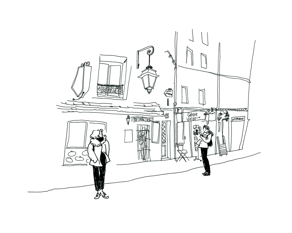 Montmarte #2 - Sketchbook Print