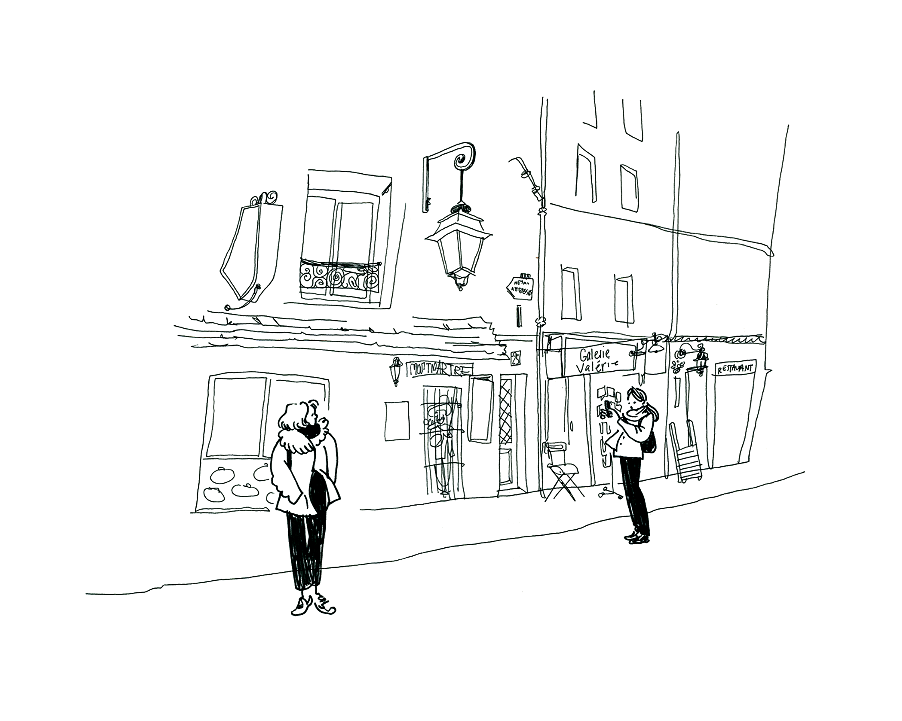 Montmarte #2 - Sketchbook Print