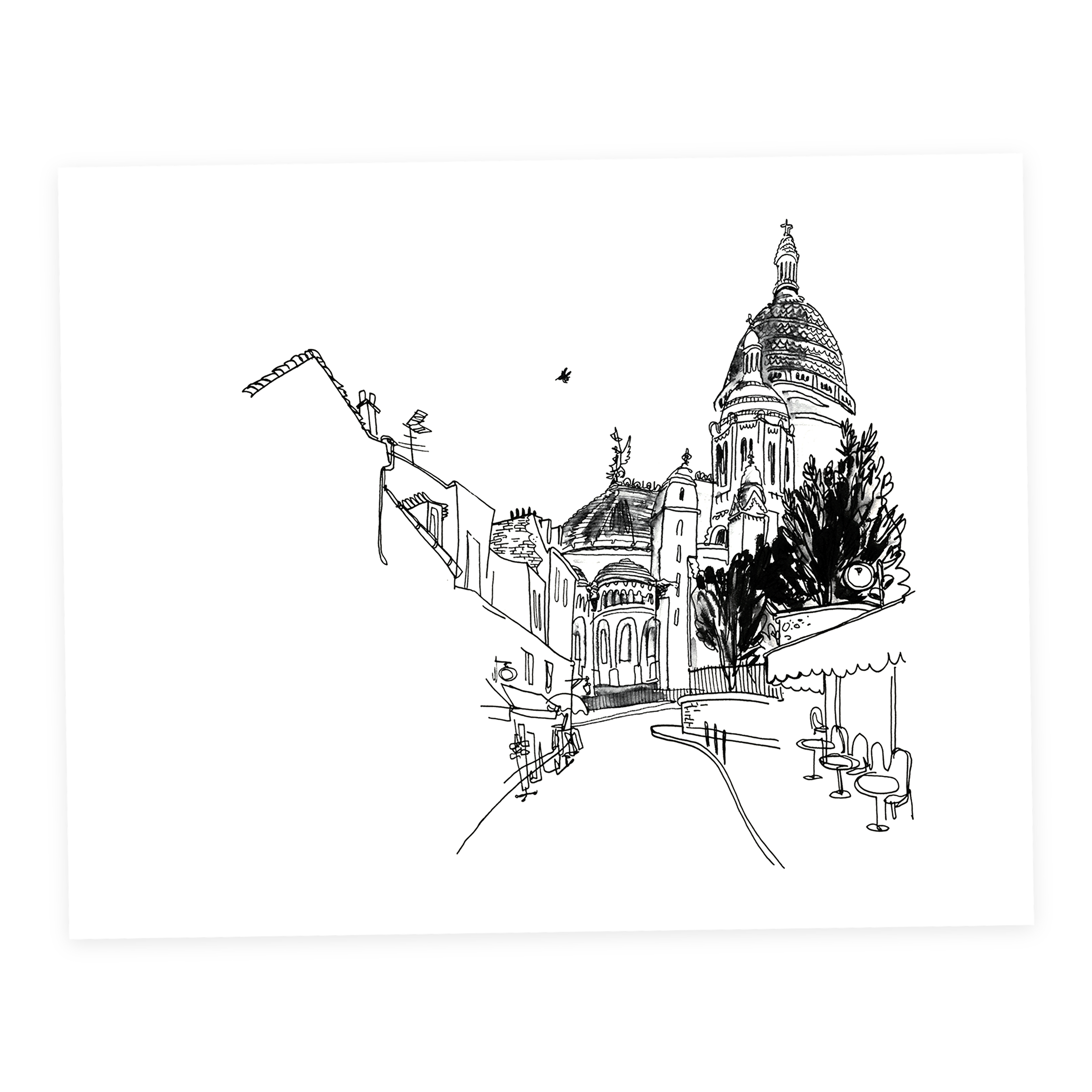 Saché-Cœur  - Sketchbook Print