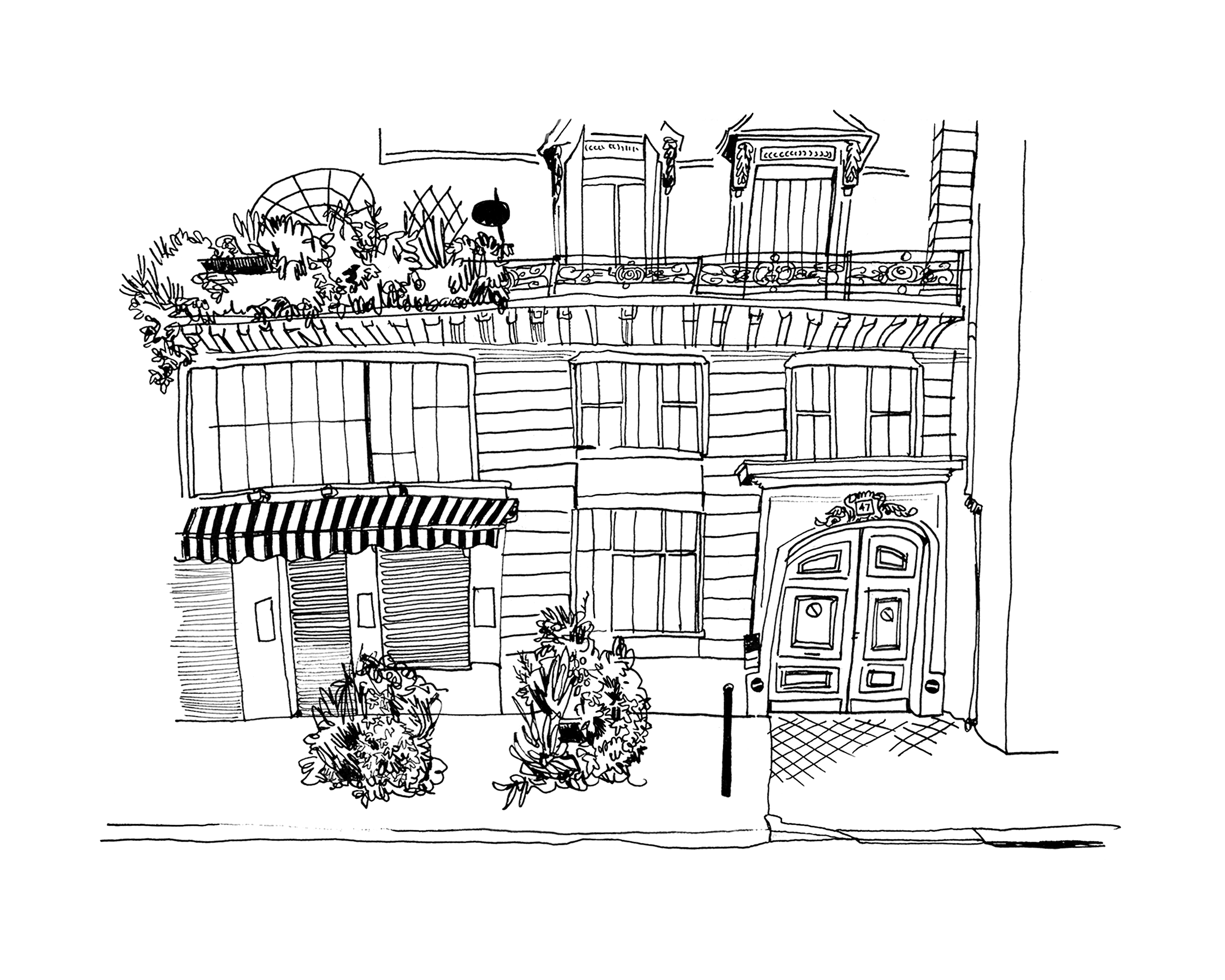 Paris #1  - Sketchbook Print