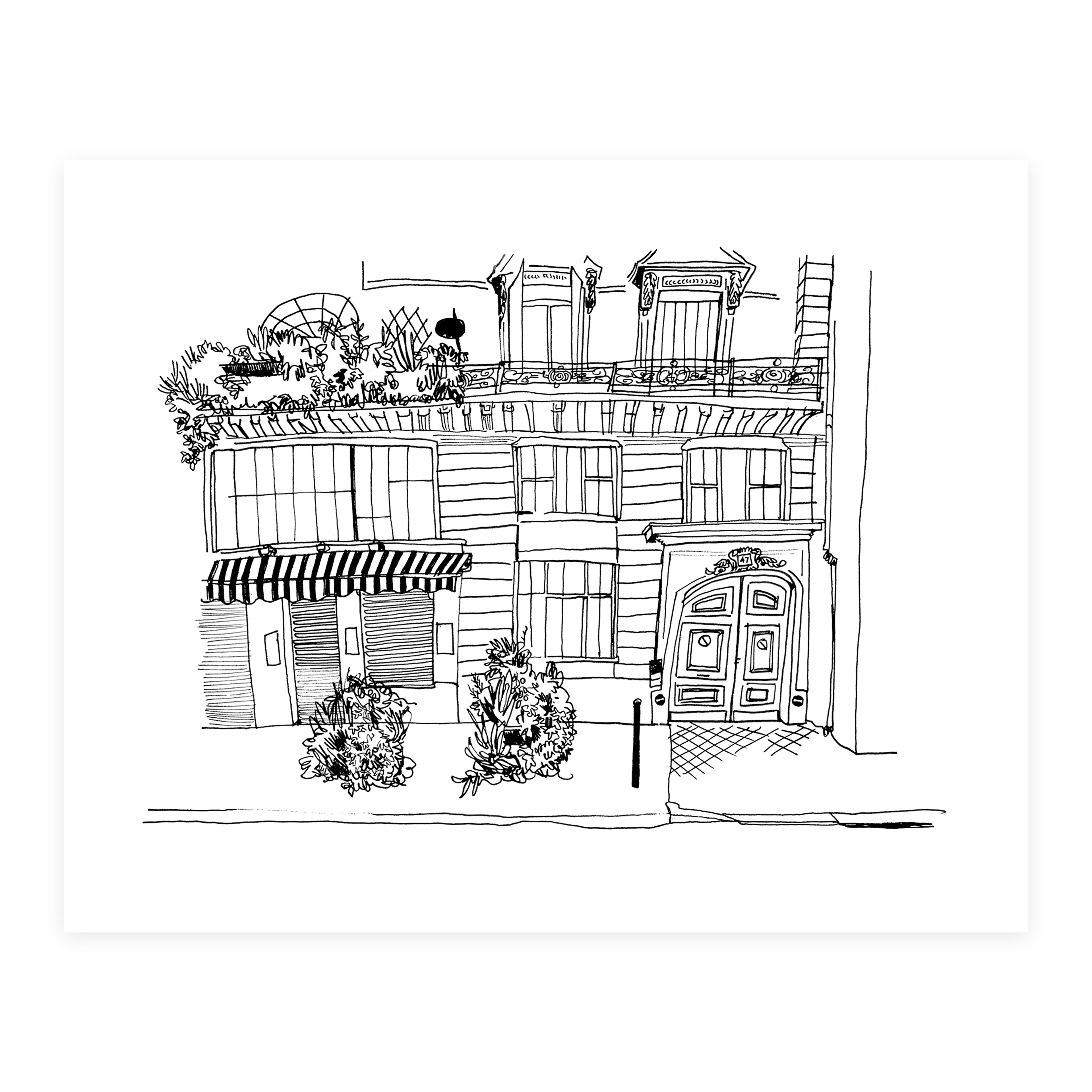 Paris #1  - Sketchbook Print