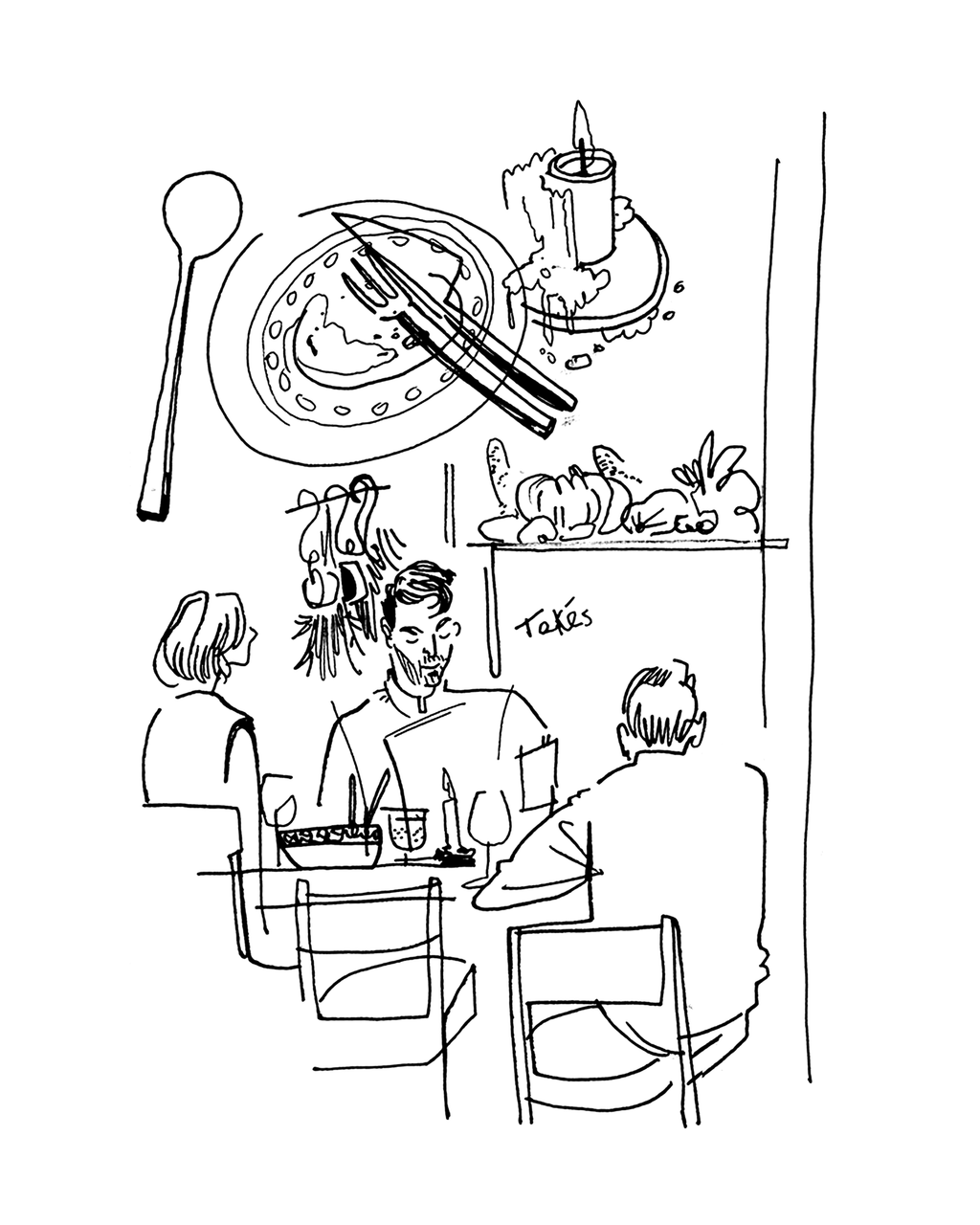 Teke's - Sketchbook Print