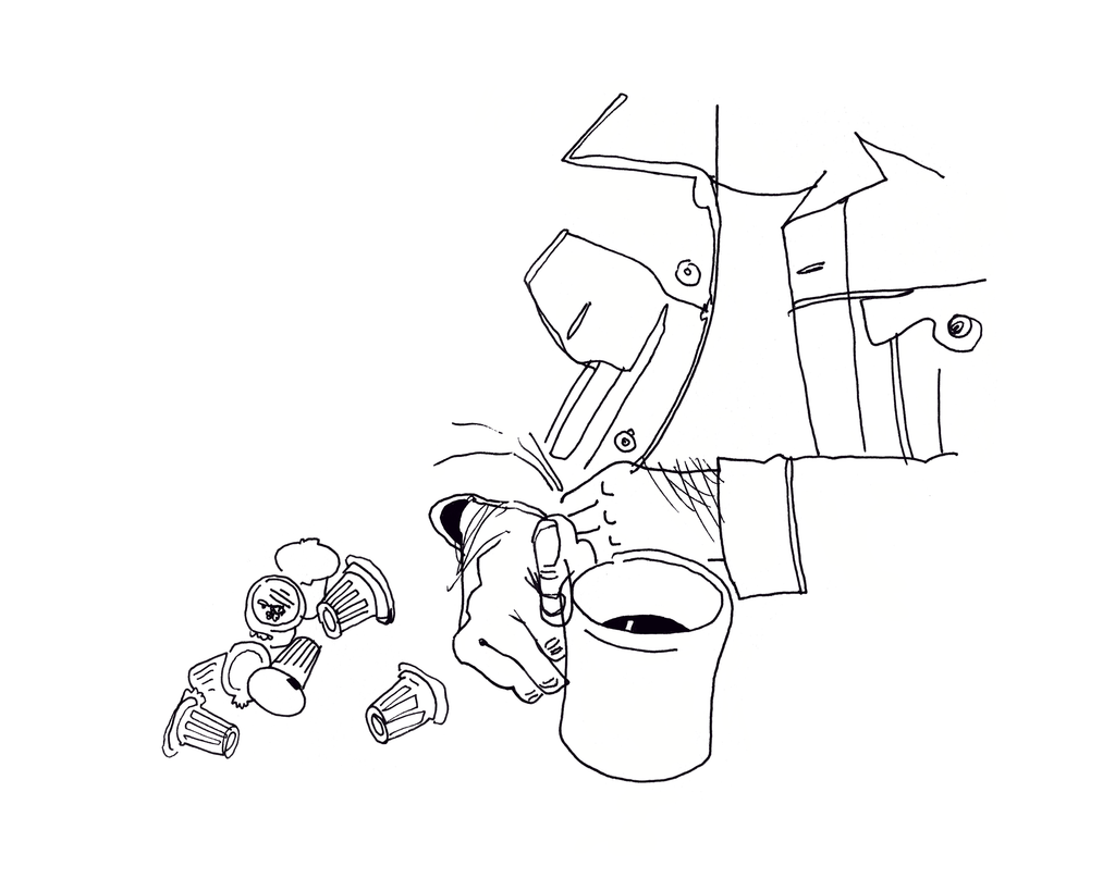 Waffle House - Sketchbook Print