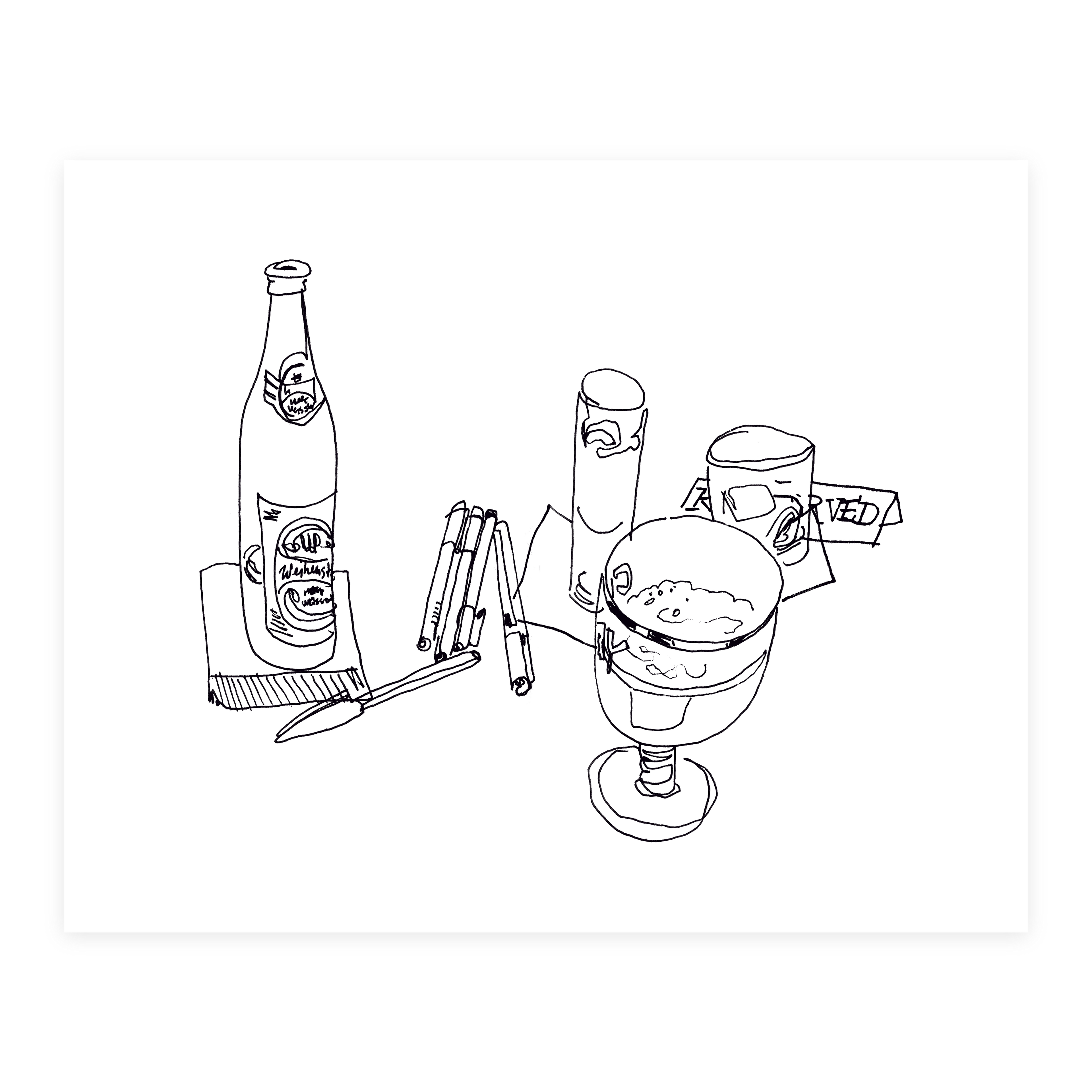 Still Life #2 - Sketchbook Print