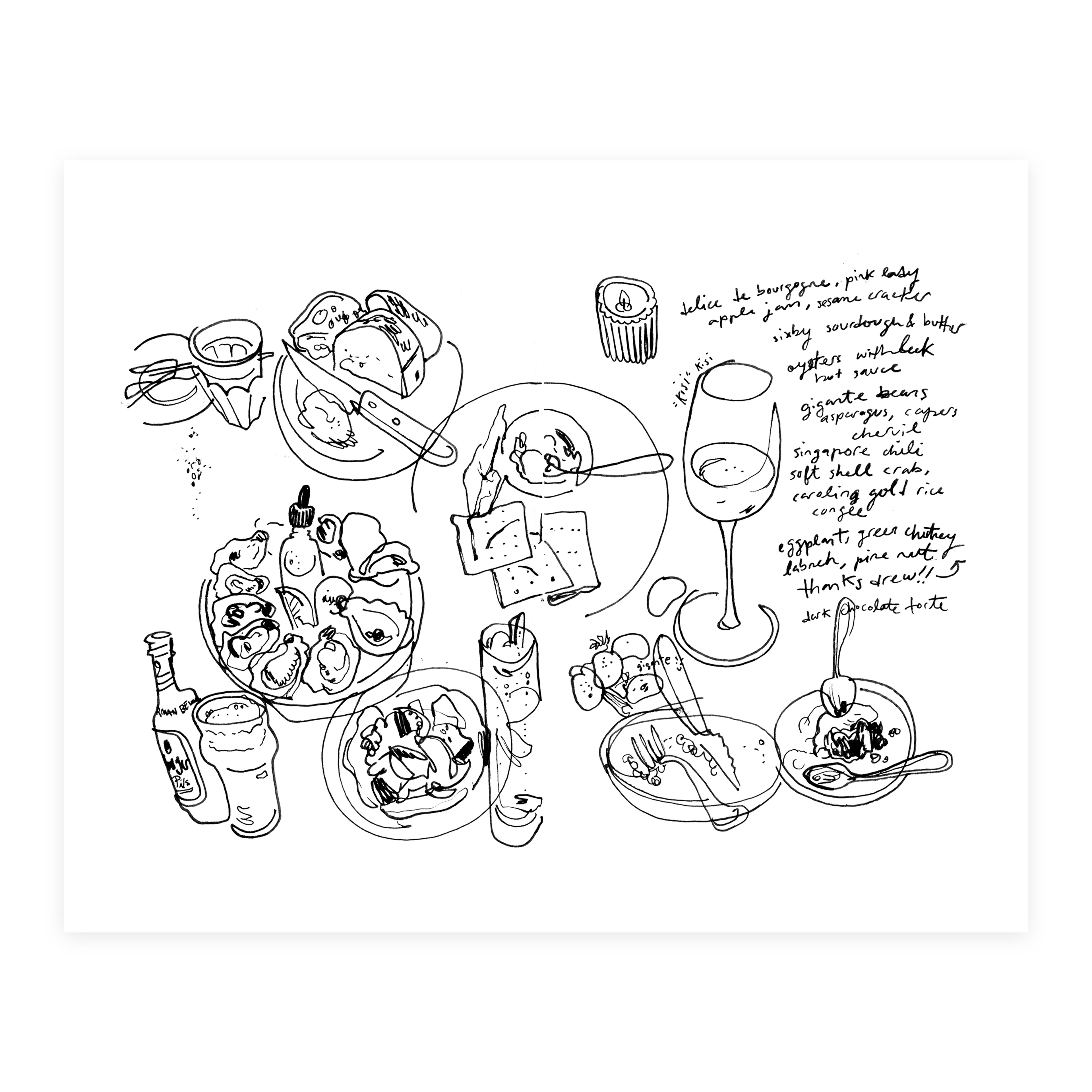 Late Air #3 - Sketchbook Print