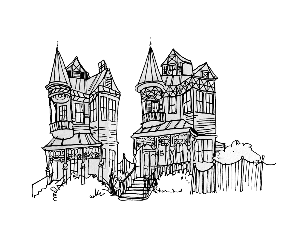 Duffy Twins - Sketchbook Print