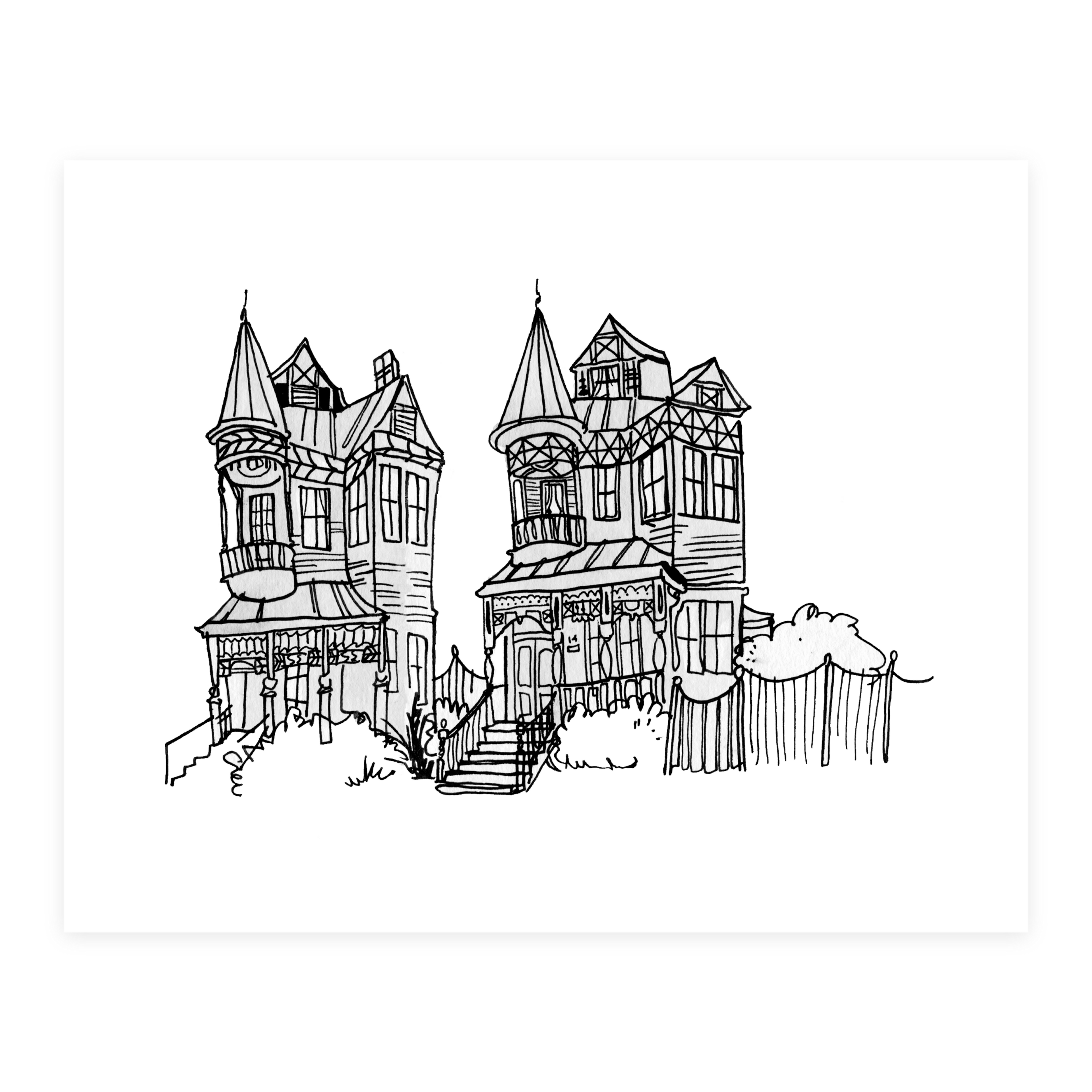 Duffy Twins - Sketchbook Print