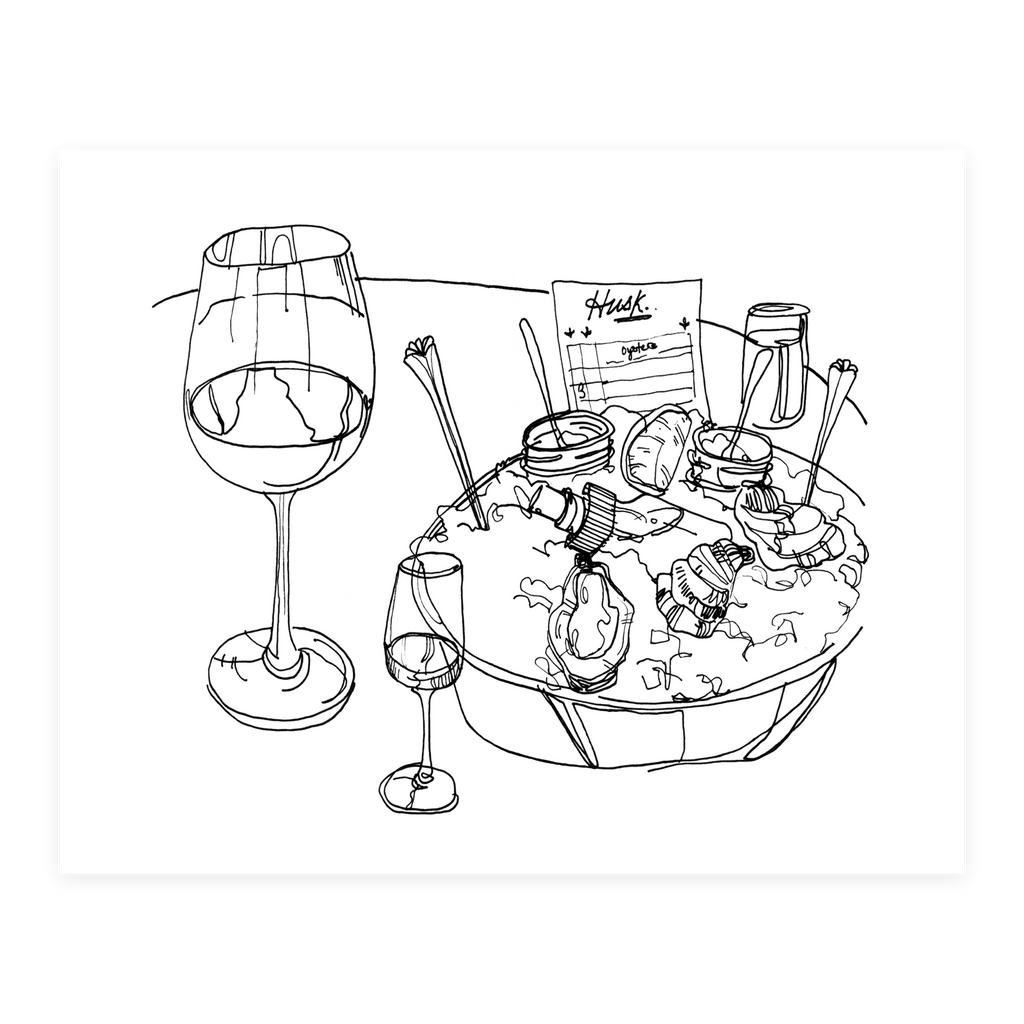 Husk - Sketchbook Print