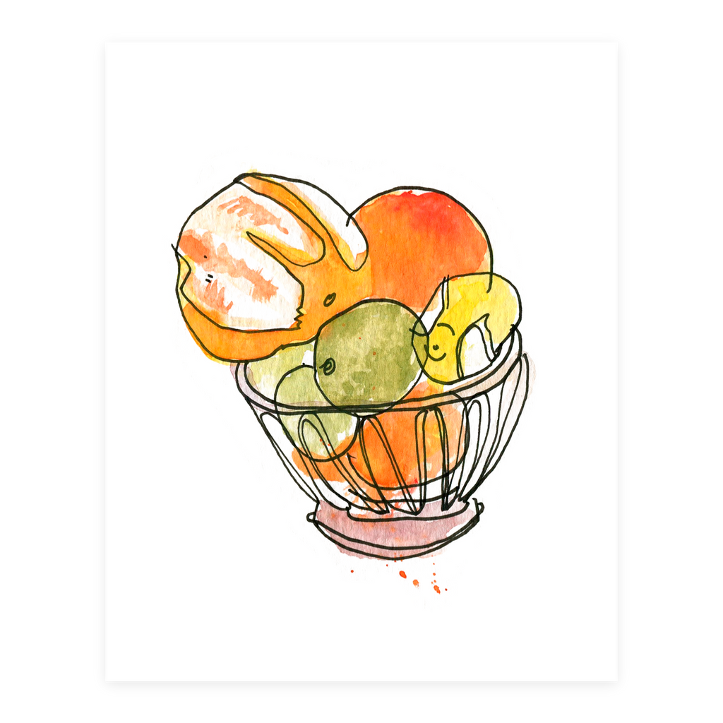 Citrus - Sketchbook Print