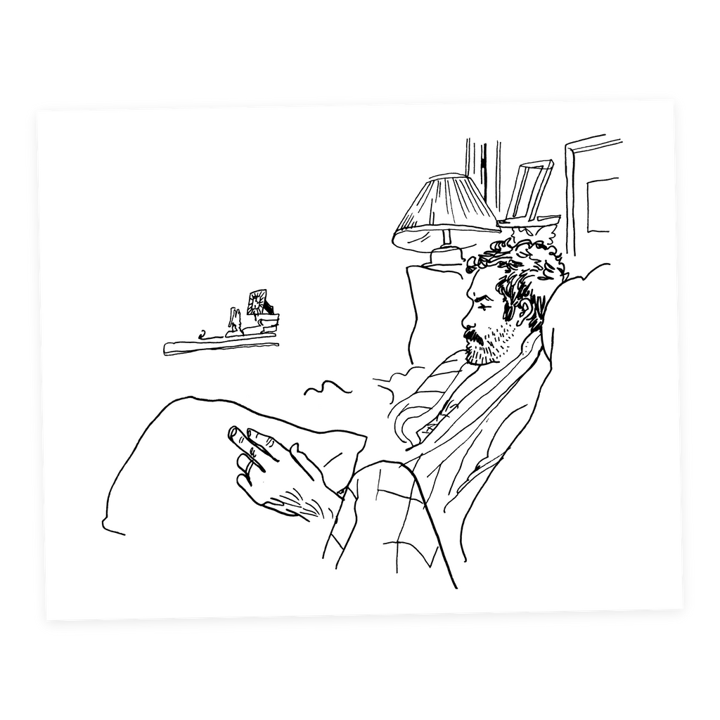 Stirling in the Morning - Sketchbook Print