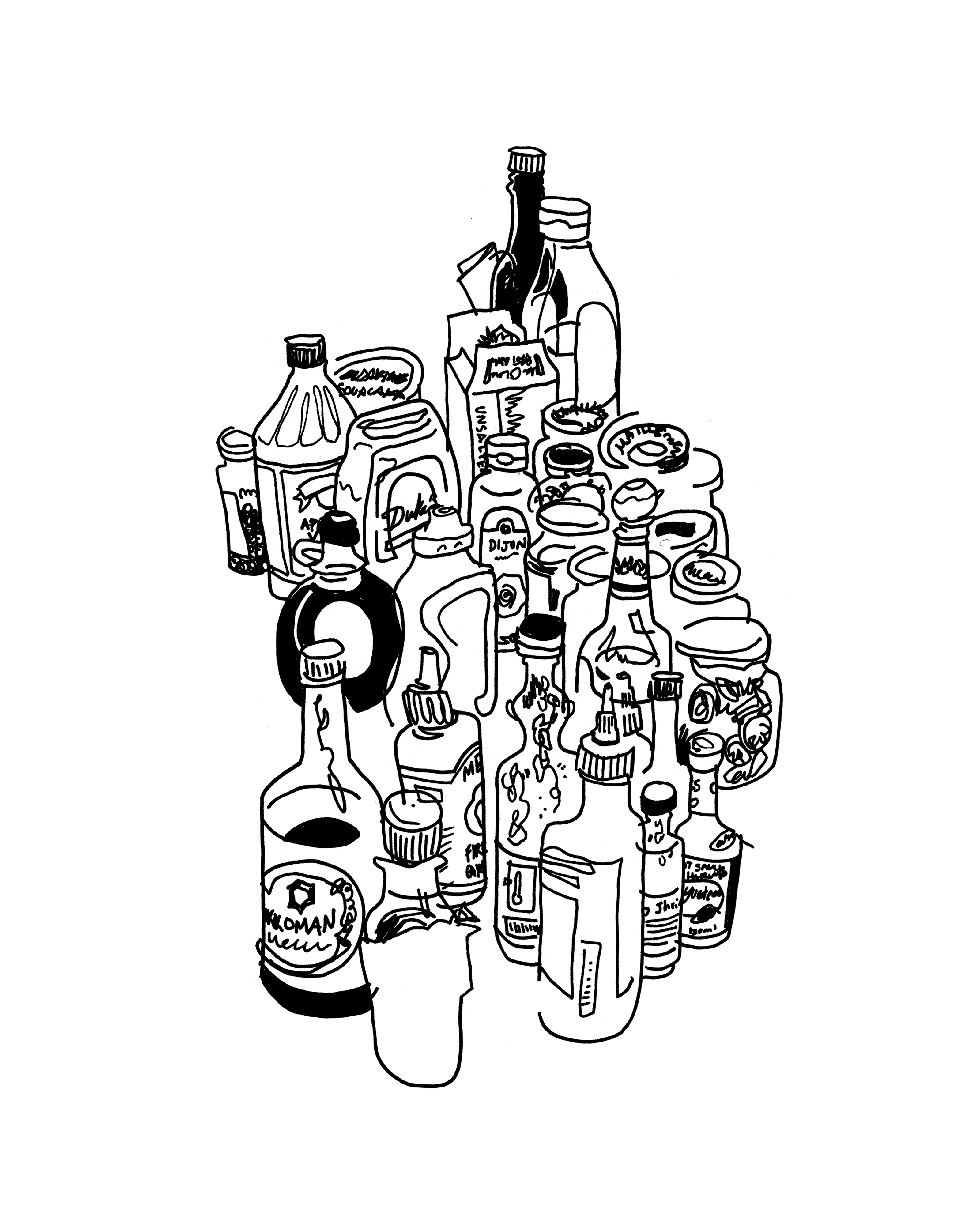 Still Life at Home #2 - Sketchbook Print