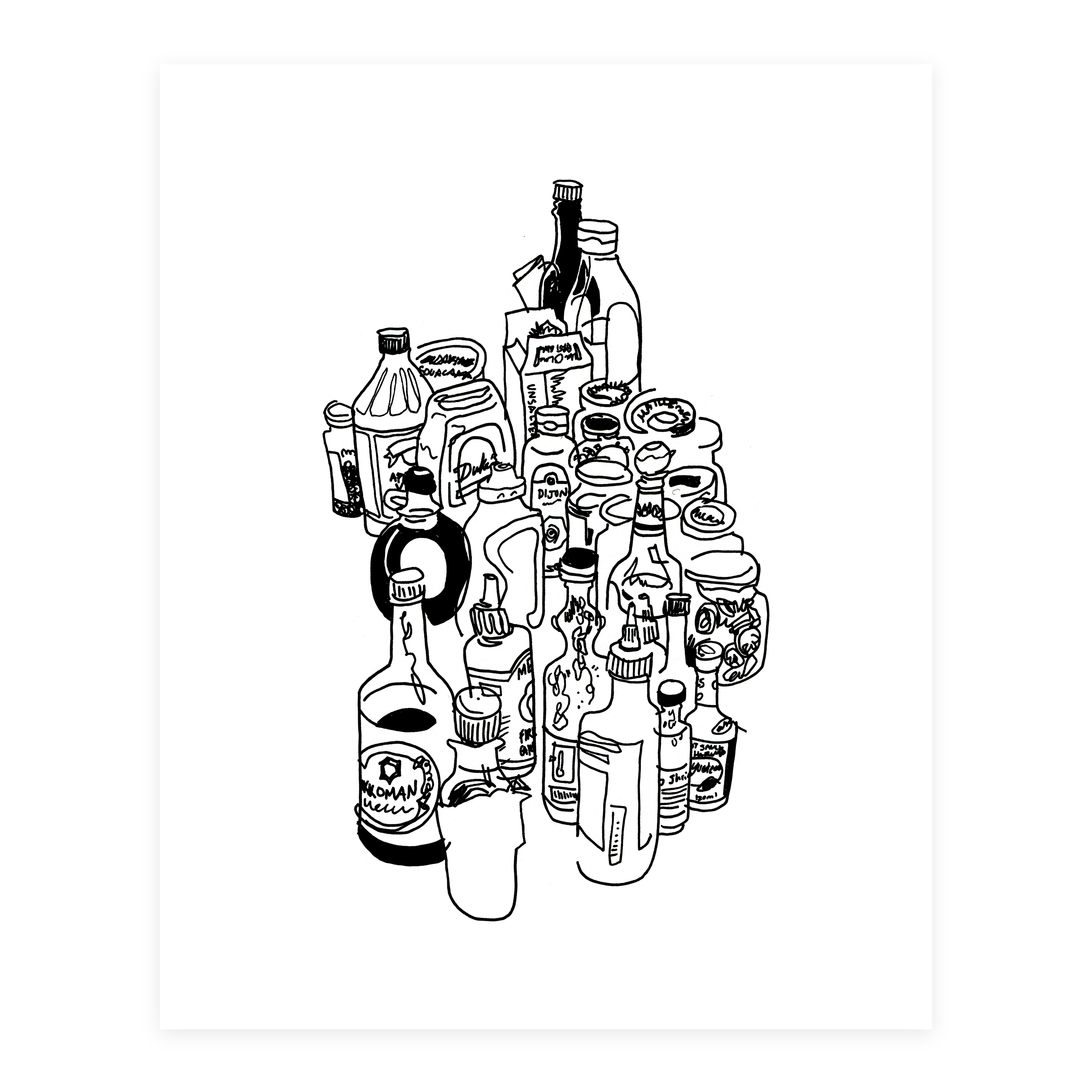 Still Life at Home #2 - Sketchbook Print