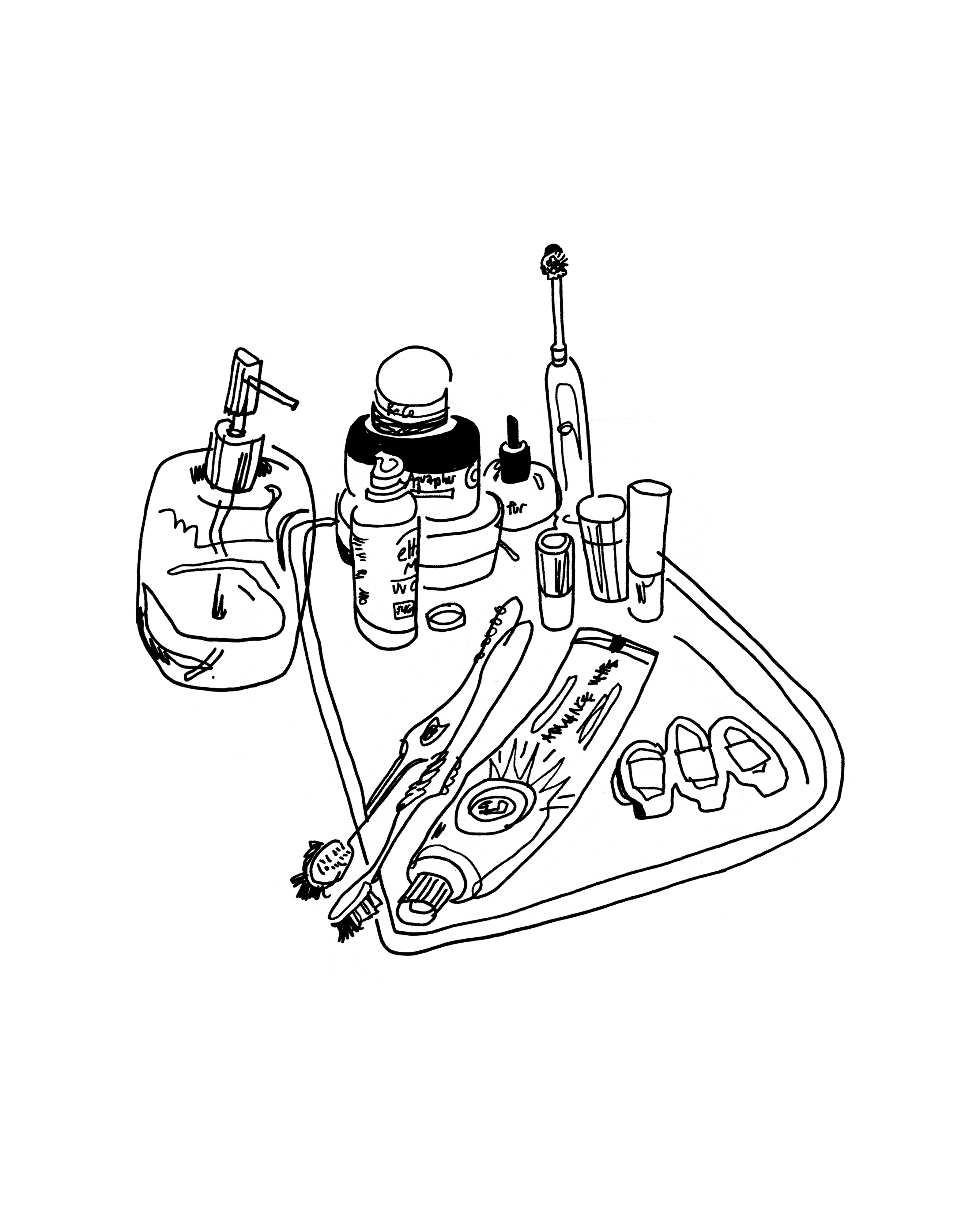 Still Life at Home #3 - Sketchbook Print