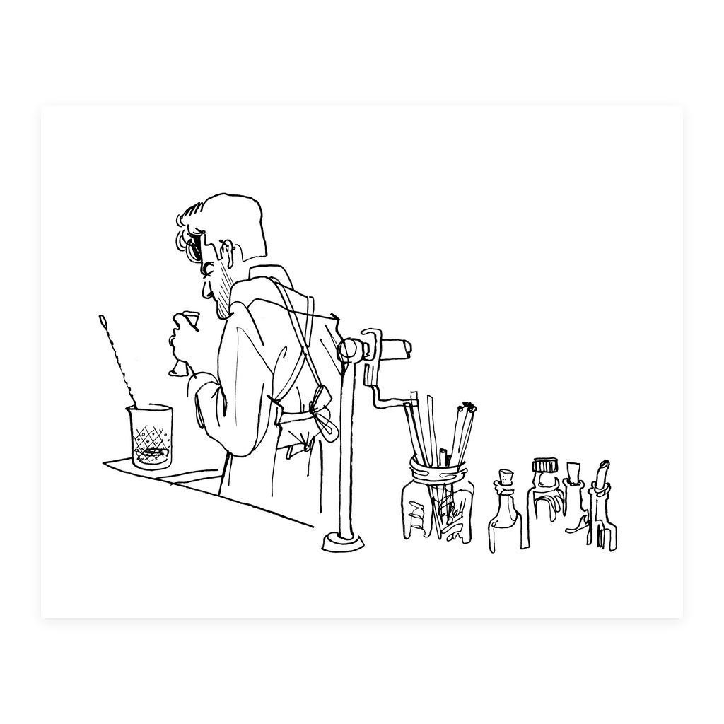 Joe & Vera's - Sketchbook Print