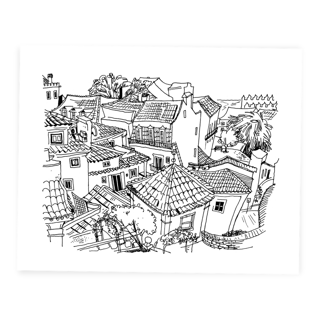 Lisbon #3 - Sketchbook Print
