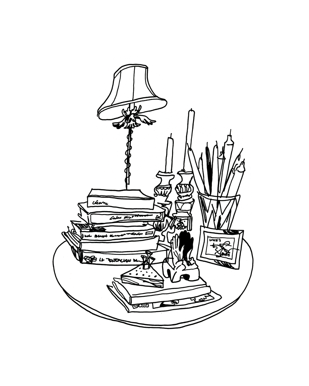 Still Life at Home #5 - Sketchbook Print